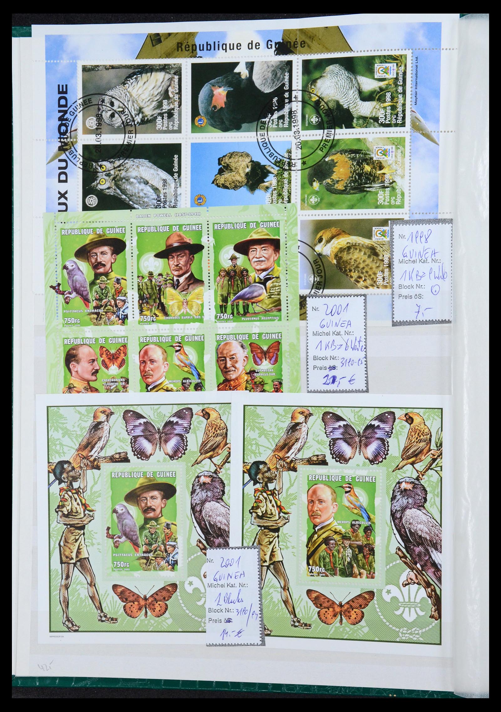36109 146 - Postzegelverzameling 36109 Motief scouting 1930-2019!