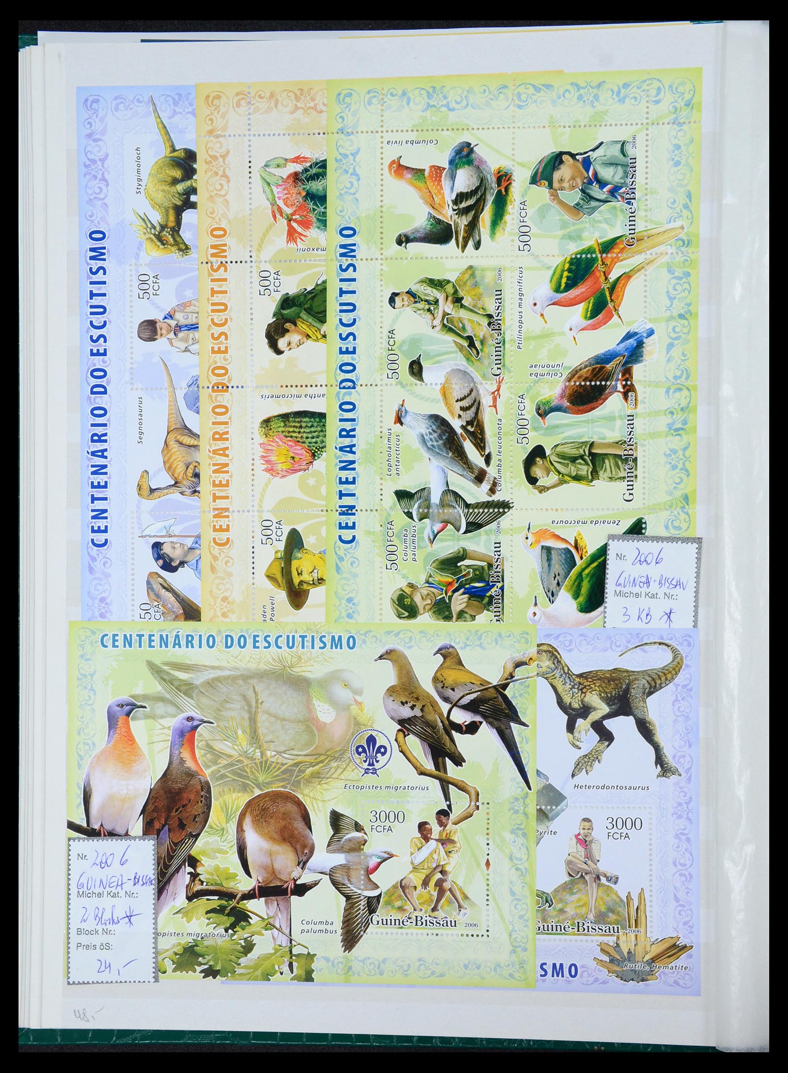 36109 154 - Postzegelverzameling 36109 Motief scouting 1930-2019!