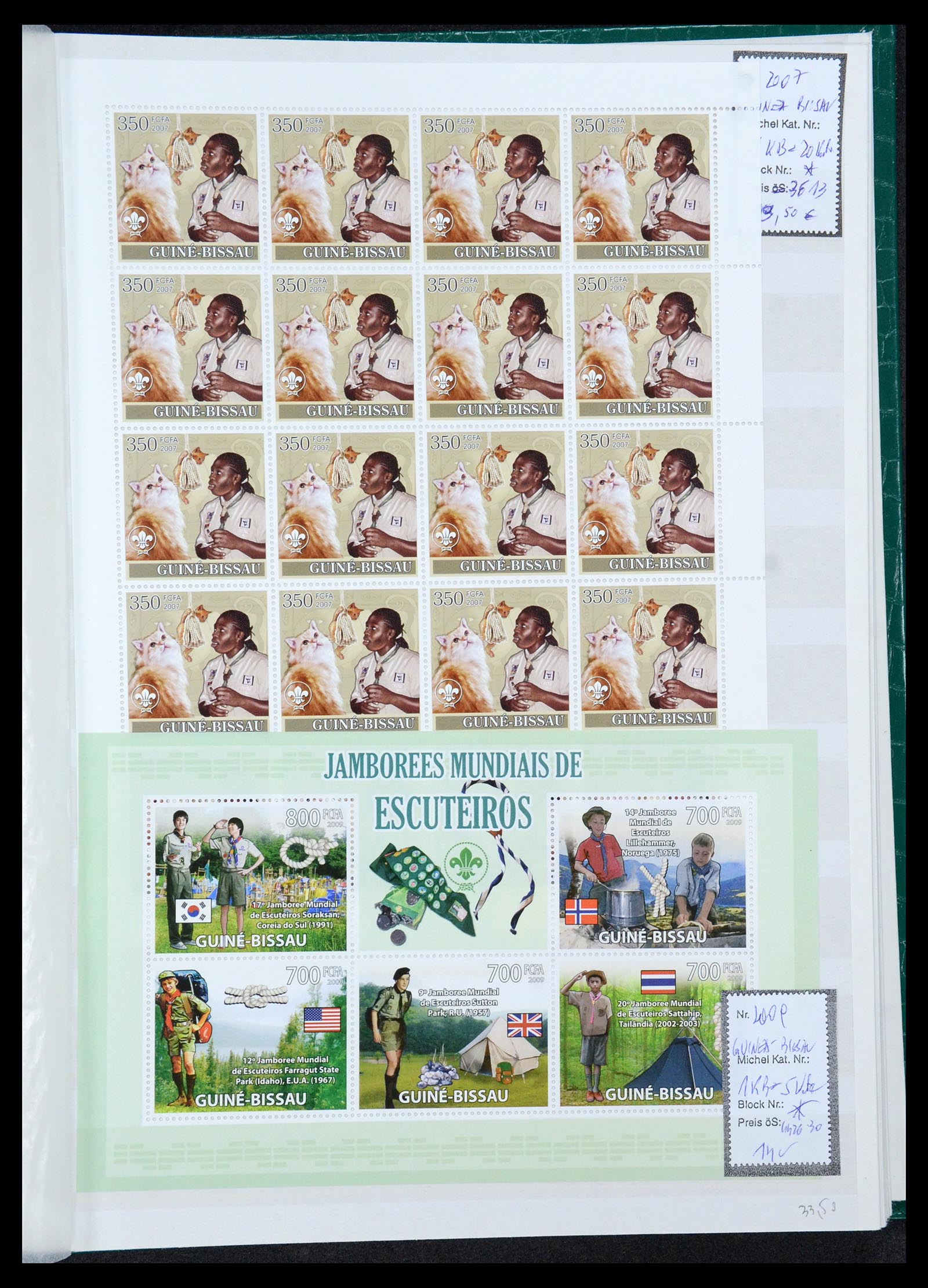36109 155 - Postzegelverzameling 36109 Motief scouting 1930-2019!