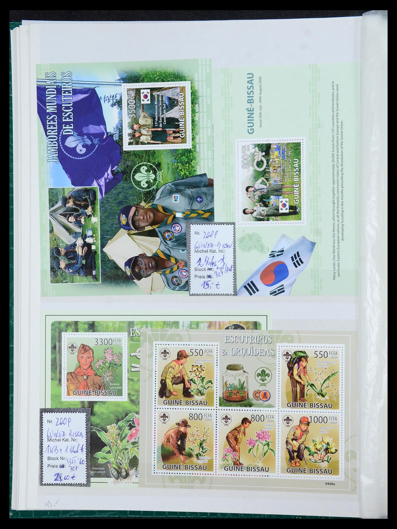 36109 157 - Postzegelverzameling 36109 Motief scouting 1930-2019!