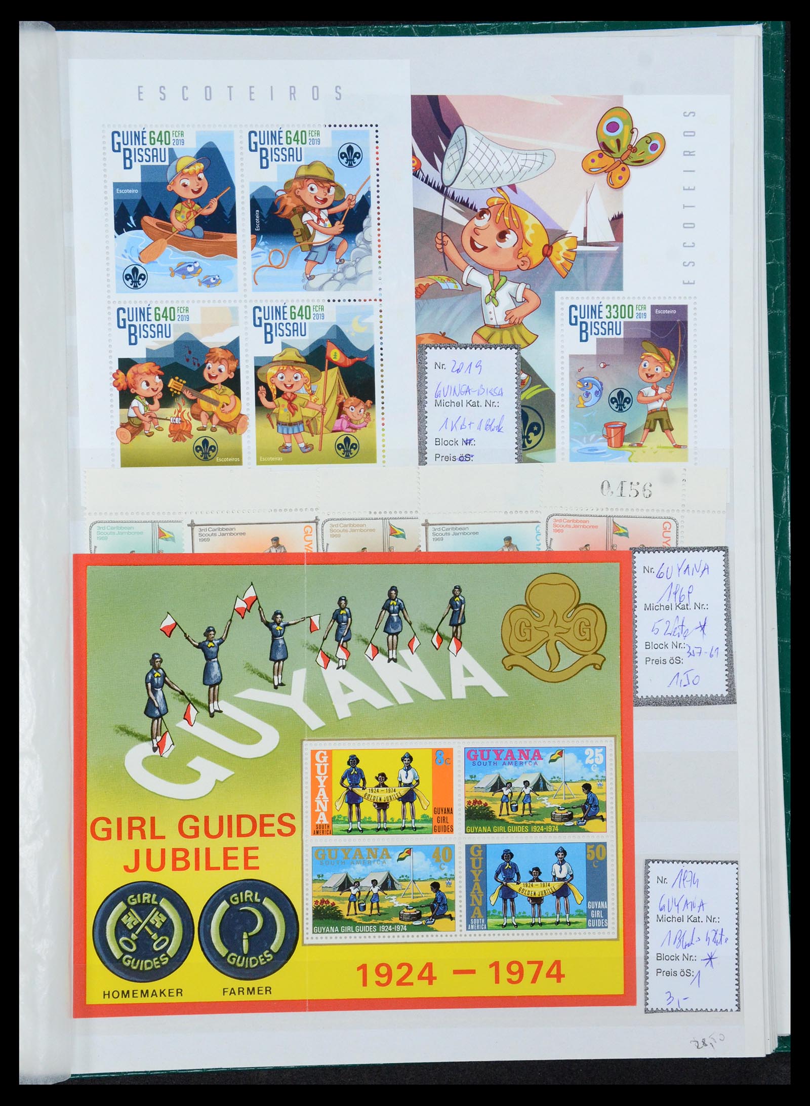 36109 159 - Postzegelverzameling 36109 Motief scouting 1930-2019!