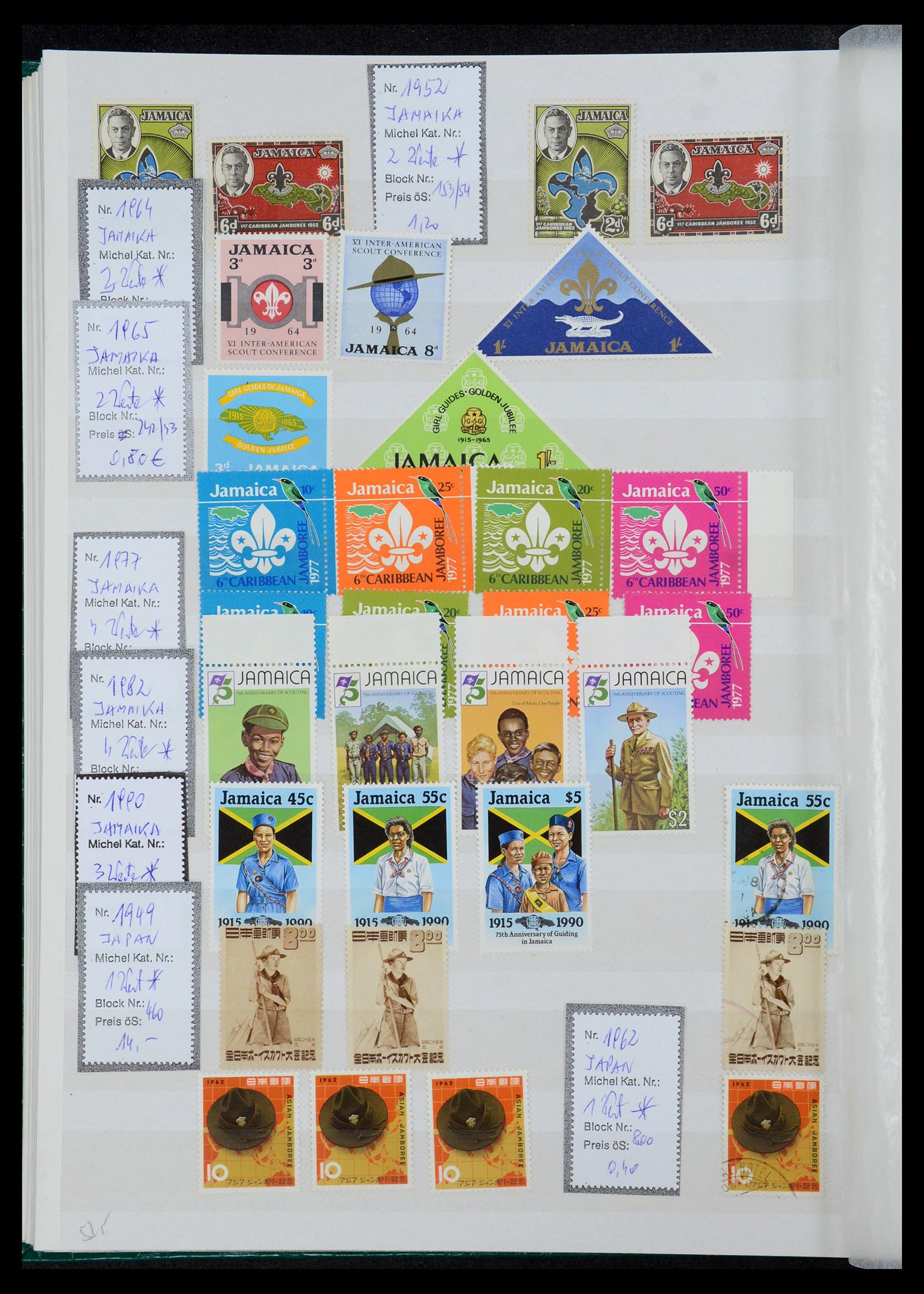 36109 172 - Postzegelverzameling 36109 Motief scouting 1930-2019!