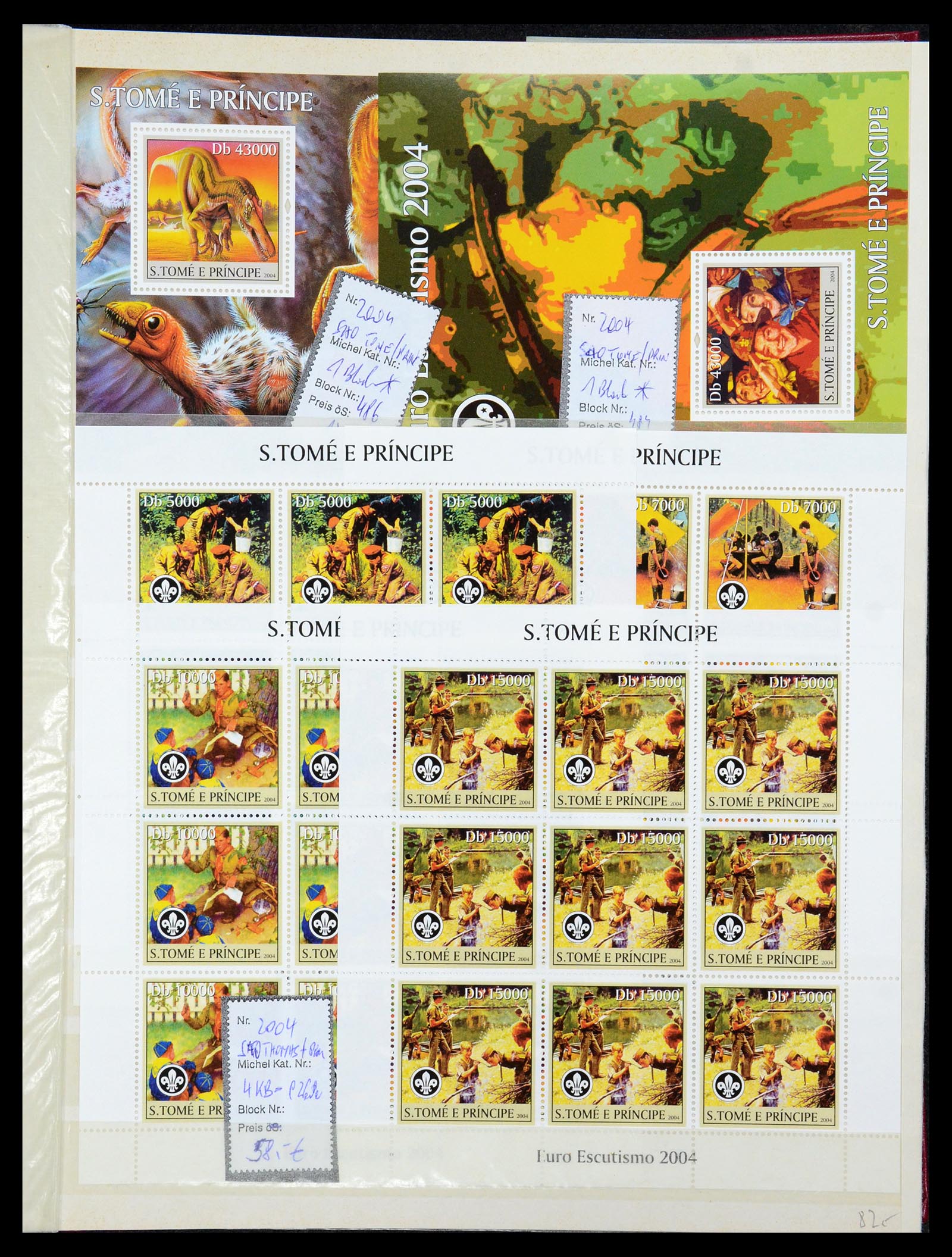 36109 179 - Postzegelverzameling 36109 Motief scouting 1930-2019!