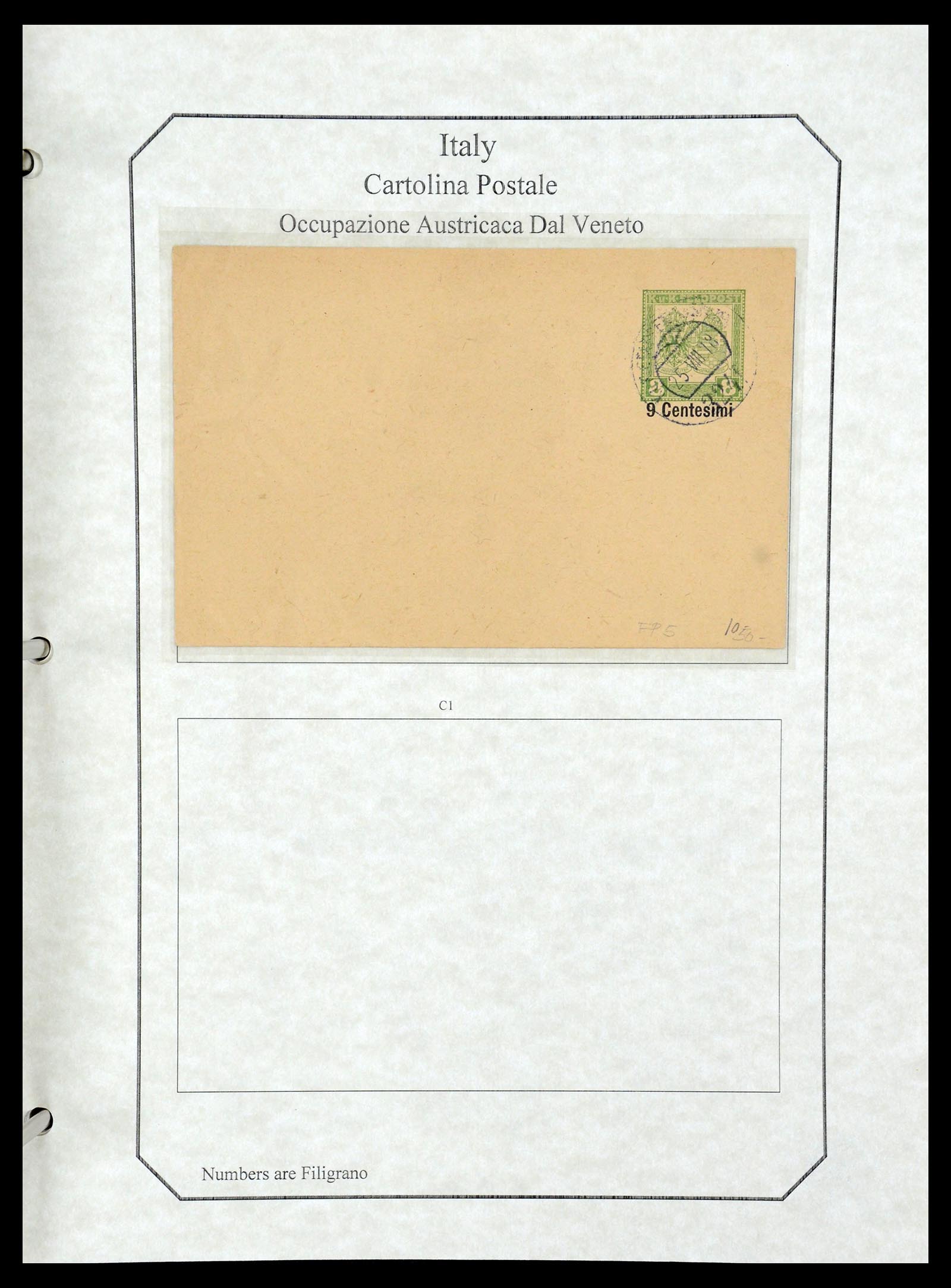 36166 104 - Postzegelverzameling 36166 Italië en gebieden brieven 1800-1980.