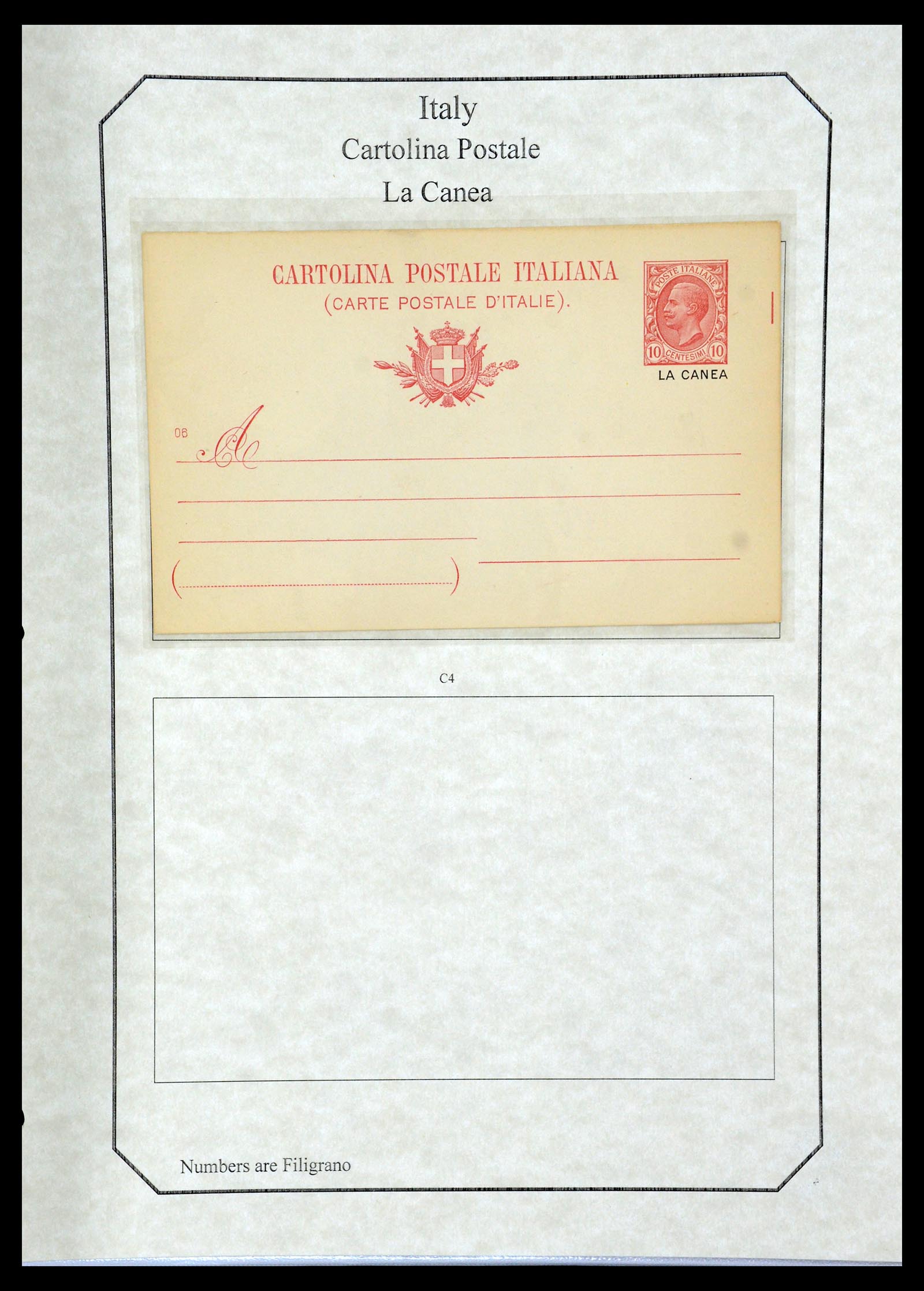 36166 121 - Postzegelverzameling 36166 Italië en gebieden brieven 1800-1980.