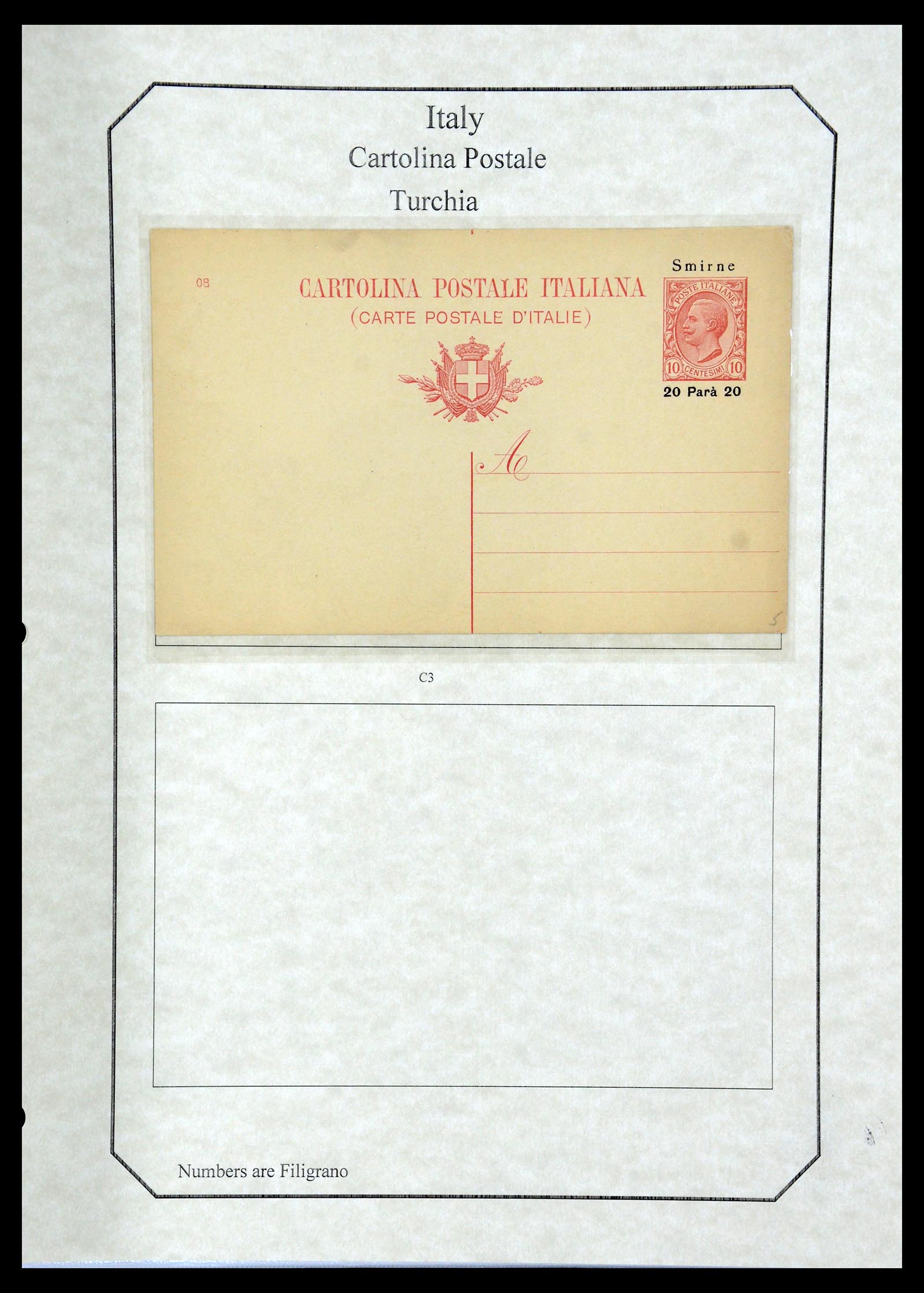 36166 126 - Postzegelverzameling 36166 Italië en gebieden brieven 1800-1980.