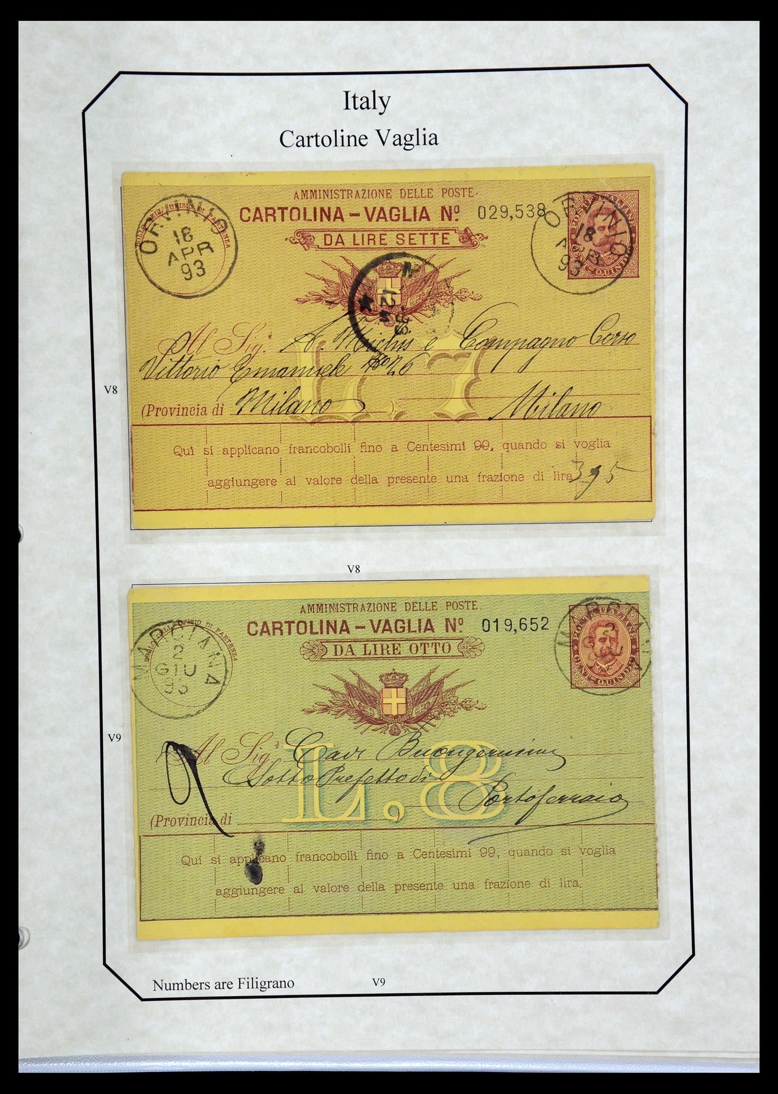 36166 139 - Postzegelverzameling 36166 Italië en gebieden brieven 1800-1980.