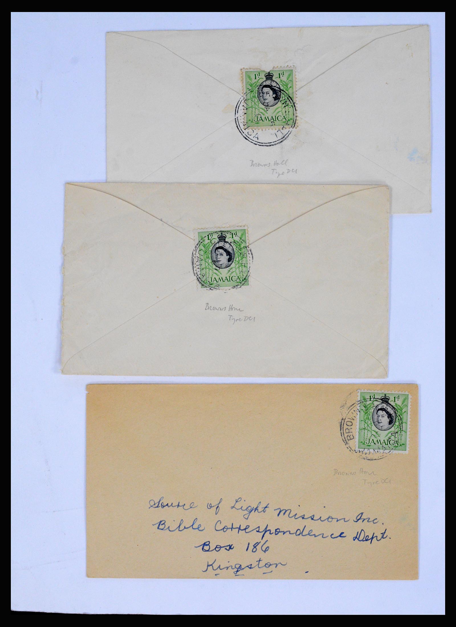 36195 0062 - Postzegelverzameling 36195 Jamaica stempelverzameling 1857-1960.