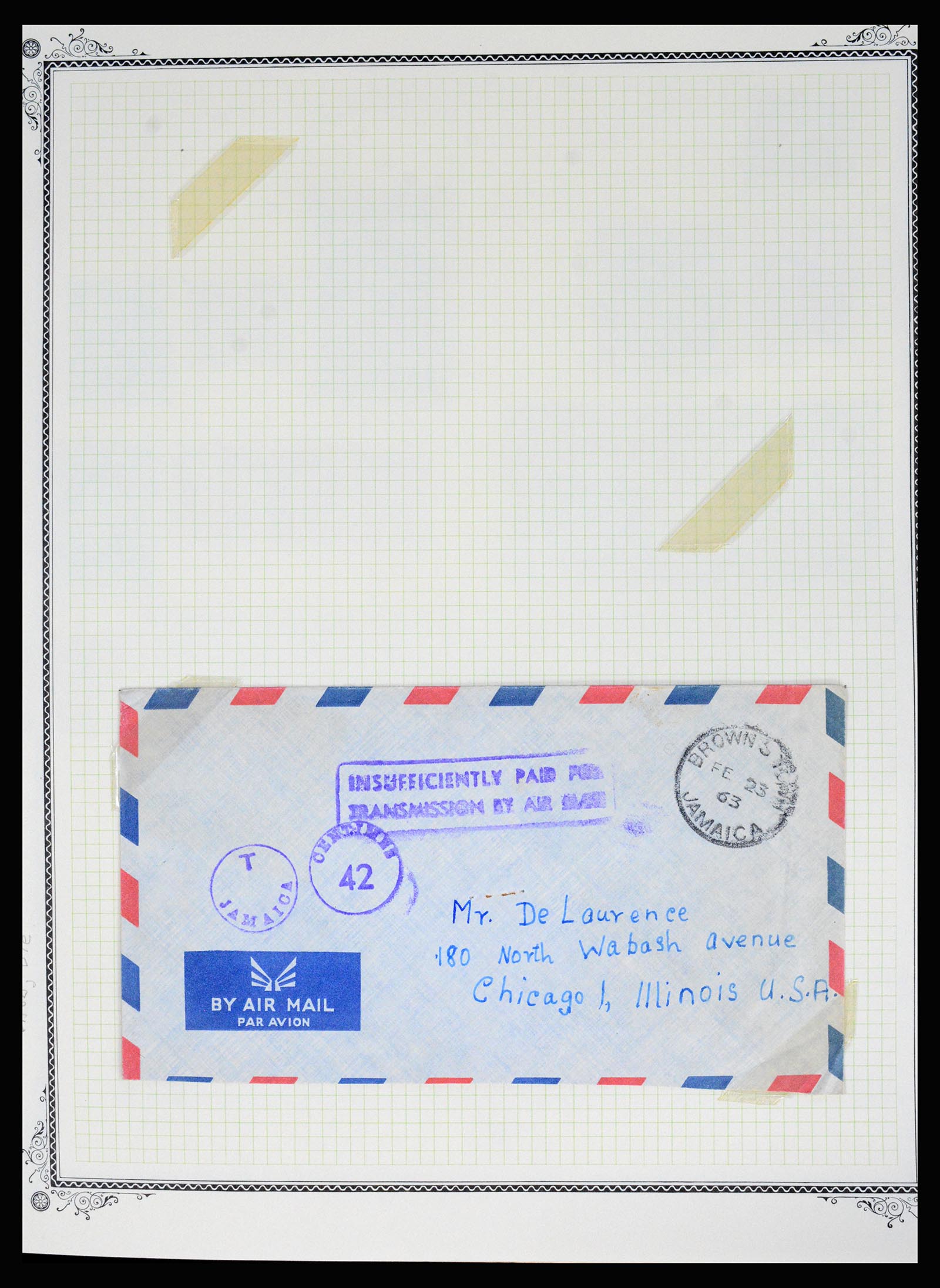 36195 0067 - Postzegelverzameling 36195 Jamaica stempelverzameling 1857-1960.