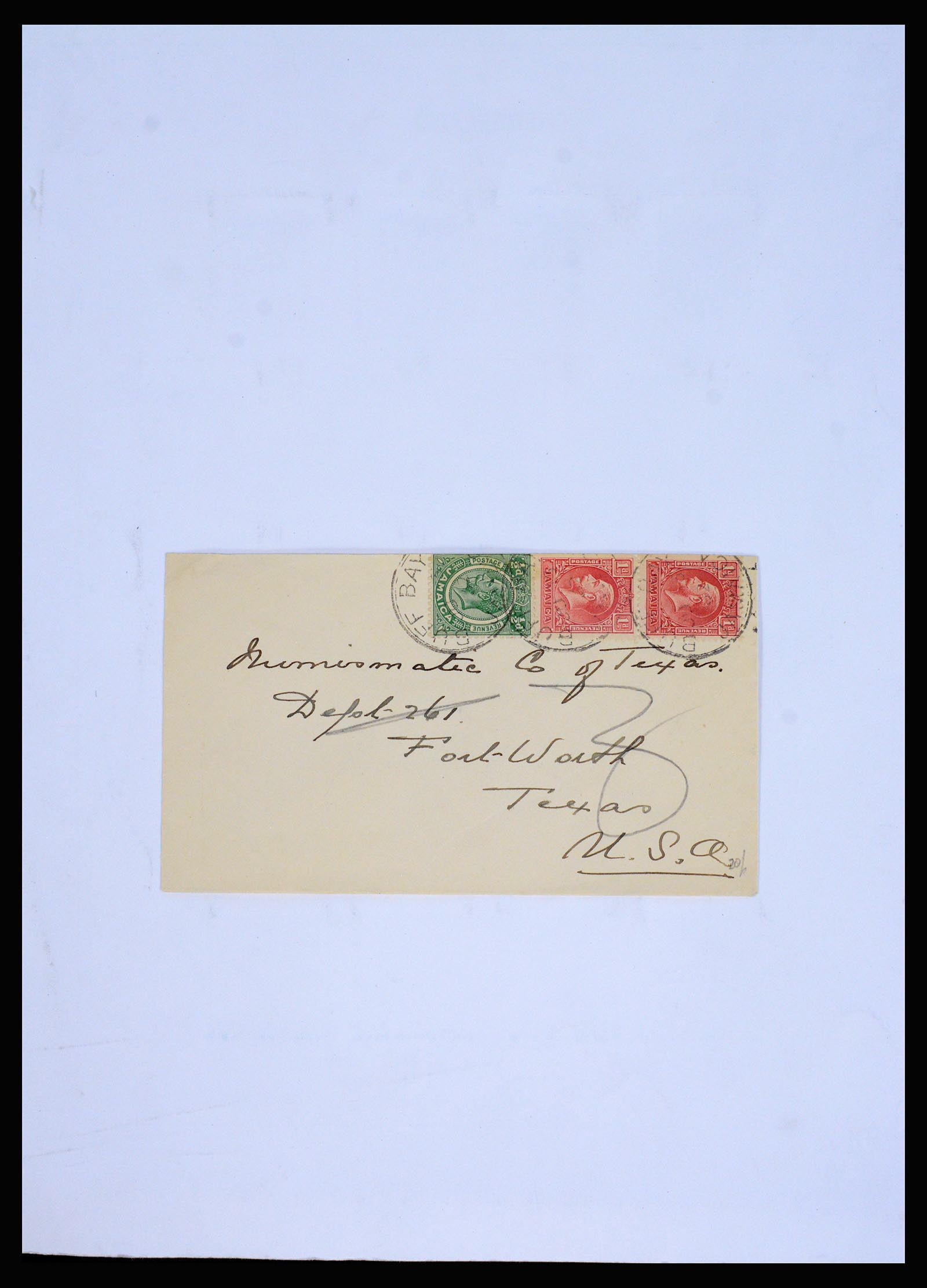 36195 0069 - Postzegelverzameling 36195 Jamaica stempelverzameling 1857-1960.