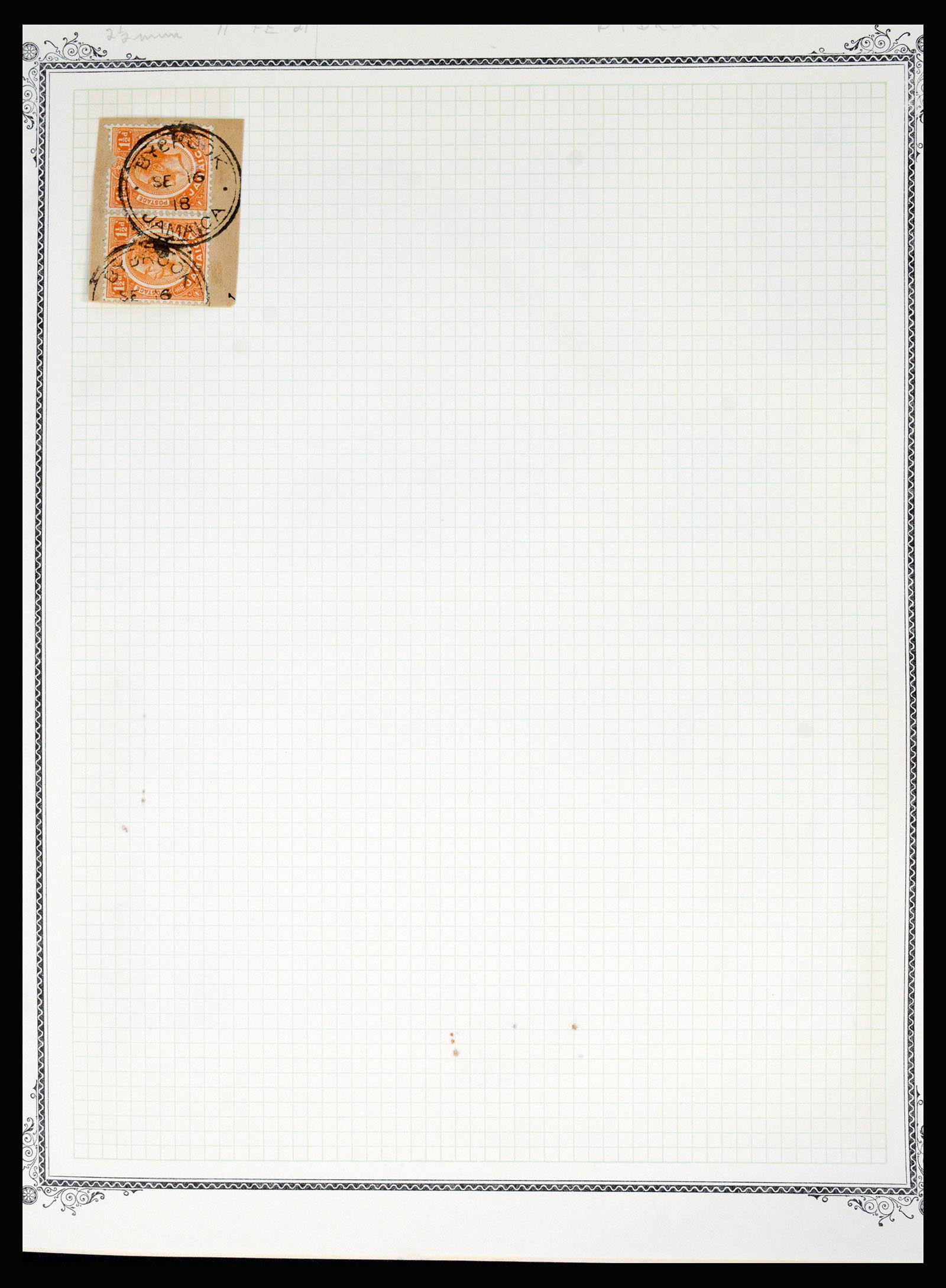 36195 0075 - Postzegelverzameling 36195 Jamaica stempelverzameling 1857-1960.