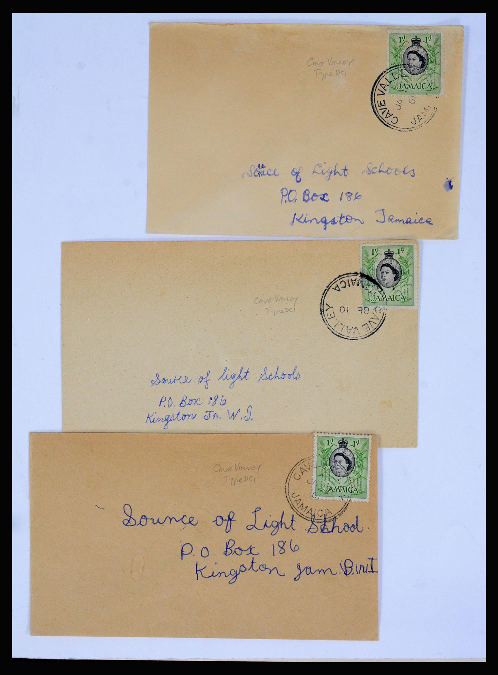 36195 0088 - Postzegelverzameling 36195 Jamaica stempelverzameling 1857-1960.