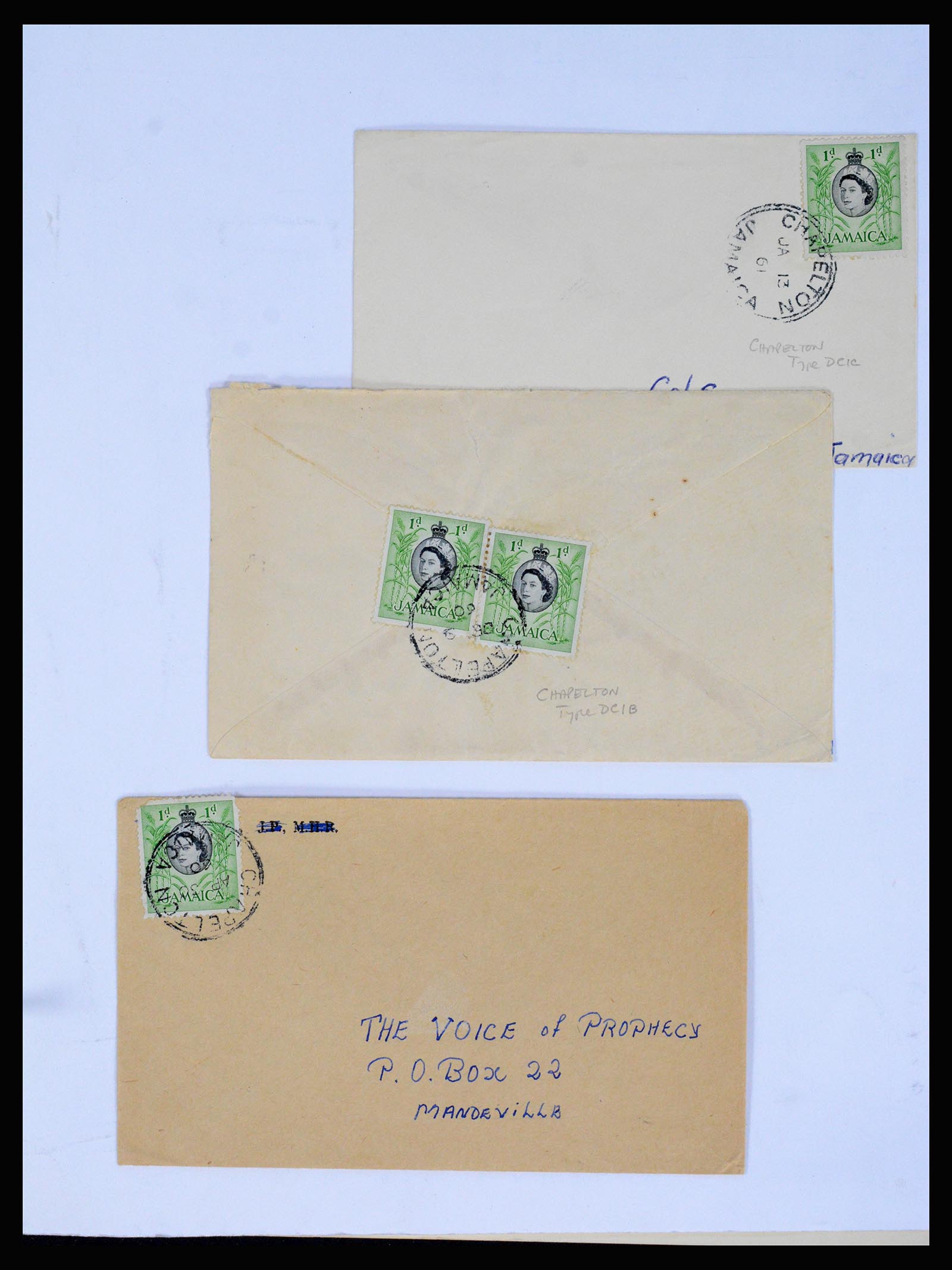 36195 0095 - Postzegelverzameling 36195 Jamaica stempelverzameling 1857-1960.