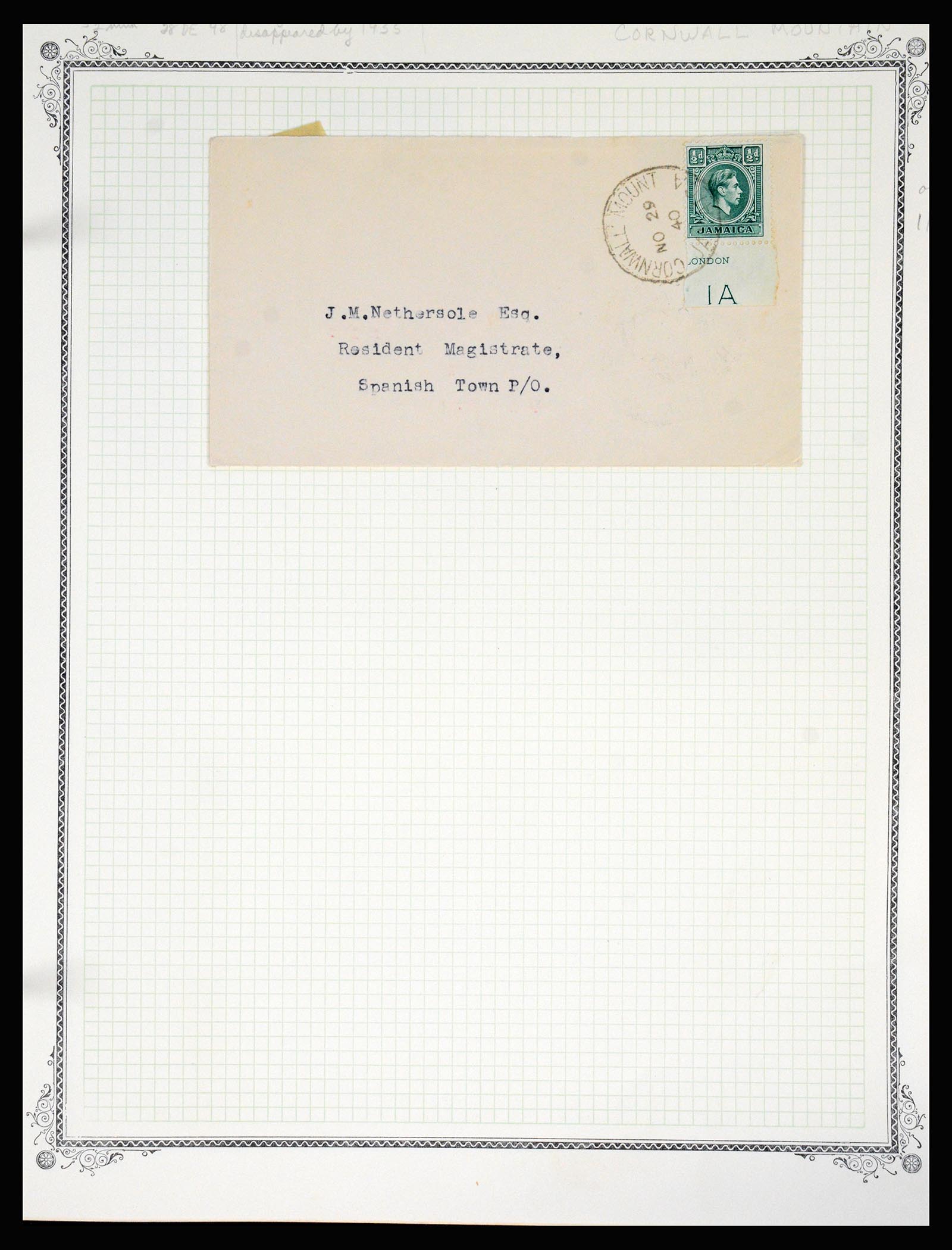 36195 0114 - Postzegelverzameling 36195 Jamaica stempelverzameling 1857-1960.