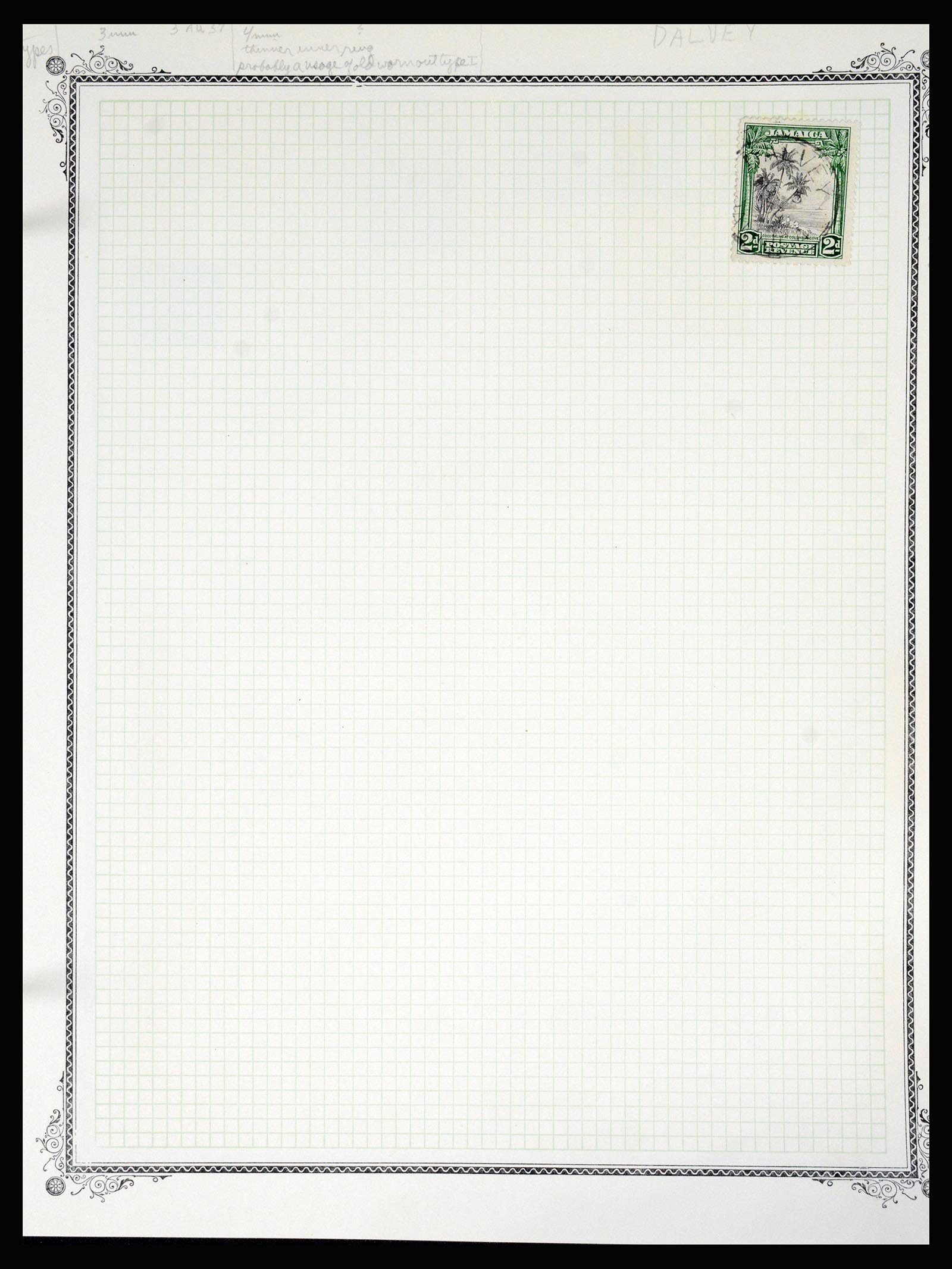 36195 0127 - Postzegelverzameling 36195 Jamaica stempelverzameling 1857-1960.