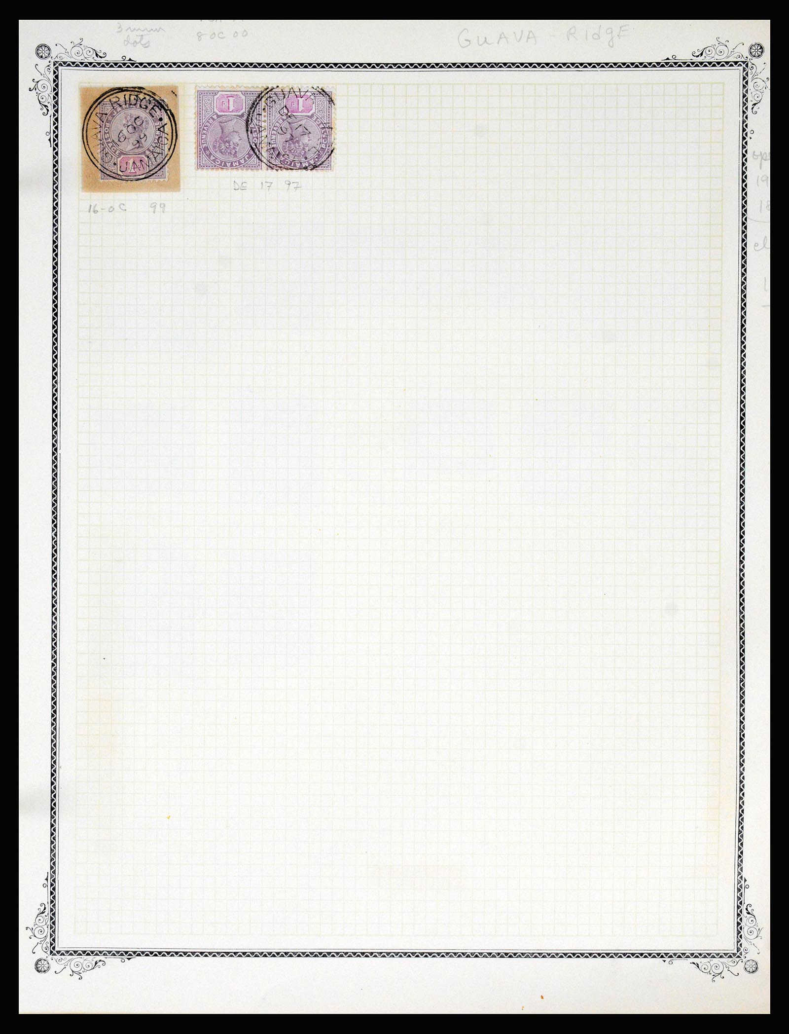 36195 0178 - Postzegelverzameling 36195 Jamaica stempelverzameling 1857-1960.