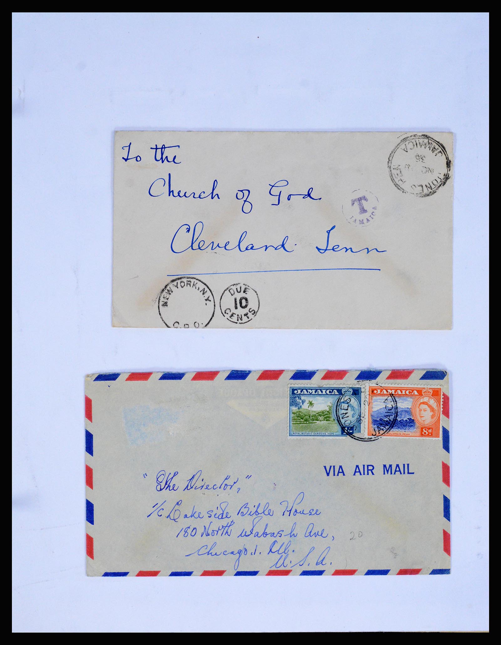 36195 0215 - Postzegelverzameling 36195 Jamaica stempelverzameling 1857-1960.