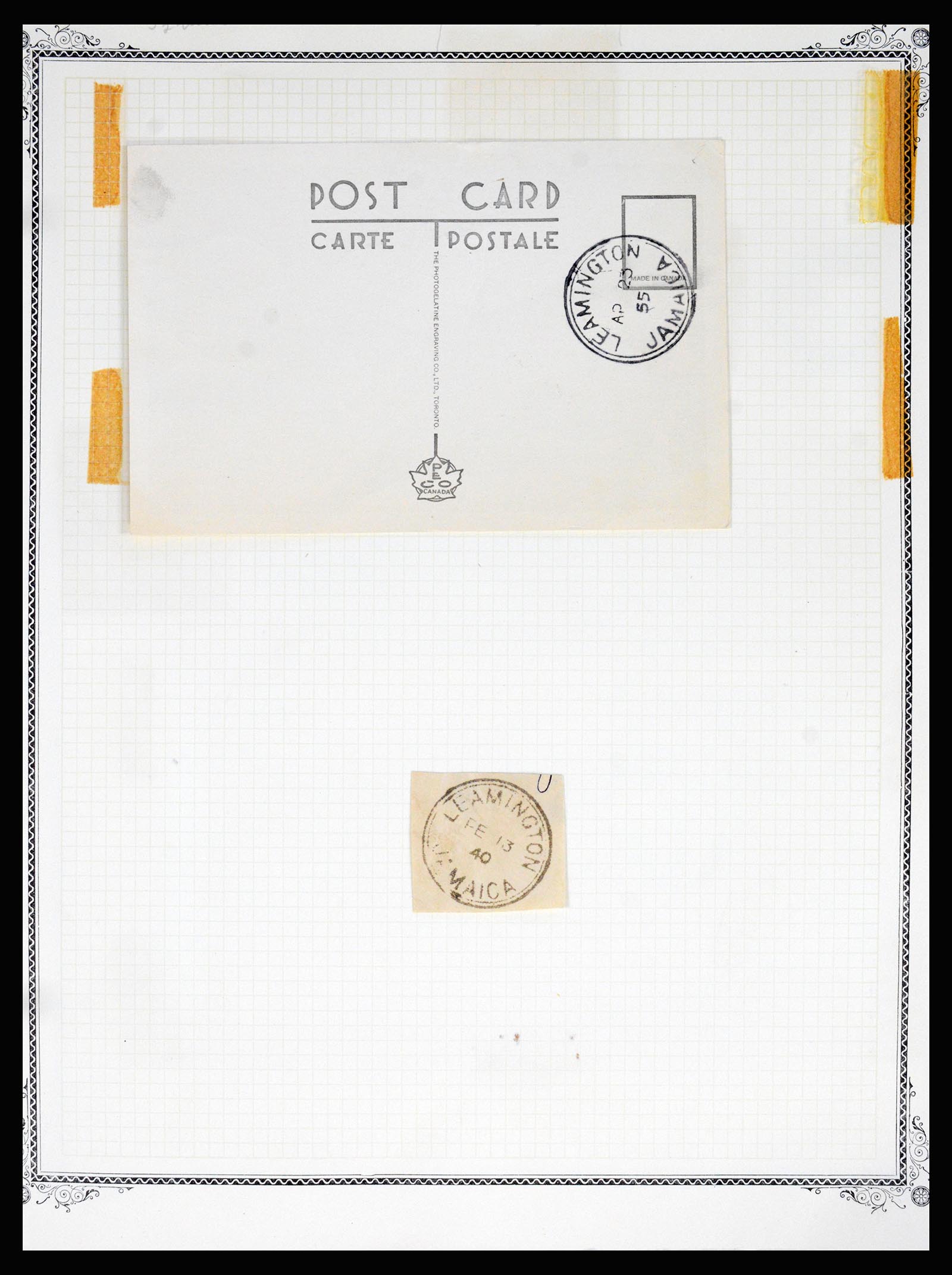 36195 0232 - Postzegelverzameling 36195 Jamaica stempelverzameling 1857-1960.