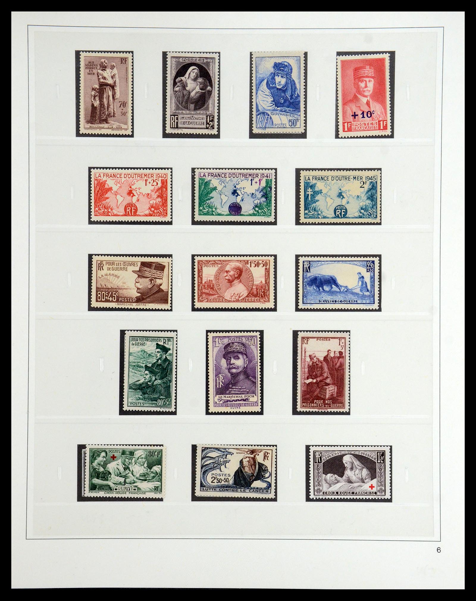 36201 0023 - Postzegelverzameling 36201 Frankrijk 1900-2019!