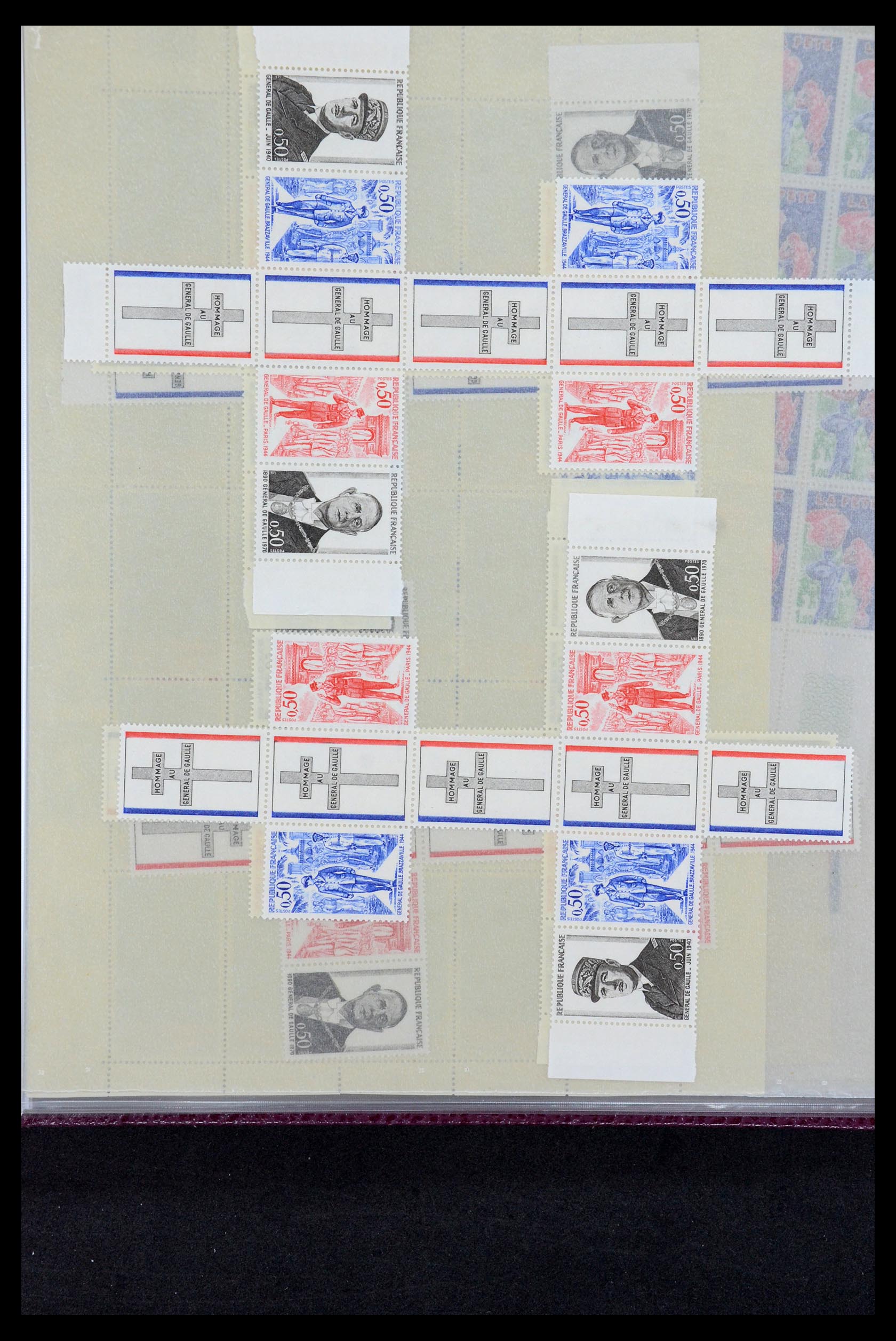 36201 0921 - Postzegelverzameling 36201 Frankrijk 1900-2019!