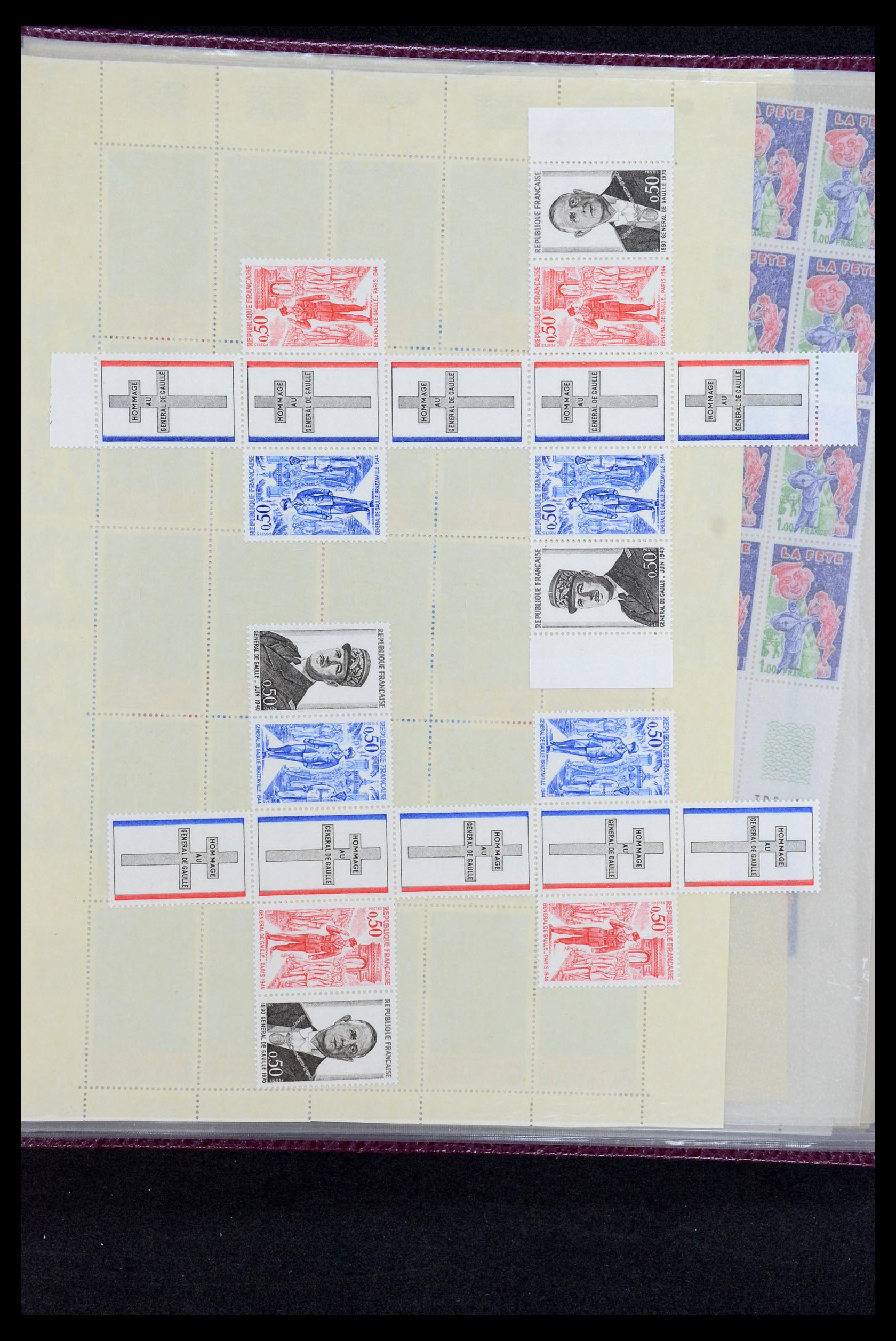 36201 0924 - Postzegelverzameling 36201 Frankrijk 1900-2019!