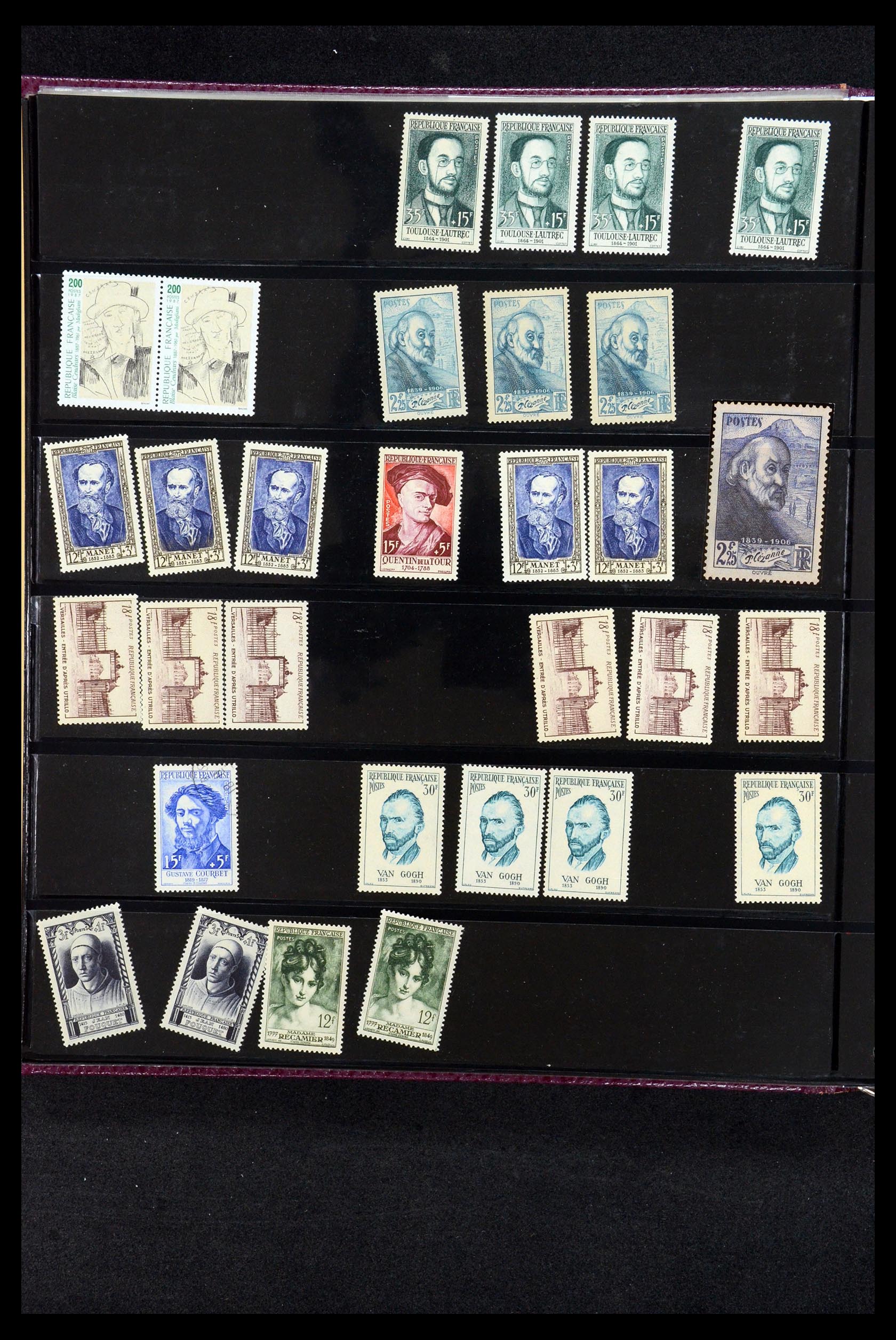 36201 0948 - Postzegelverzameling 36201 Frankrijk 1900-2019!