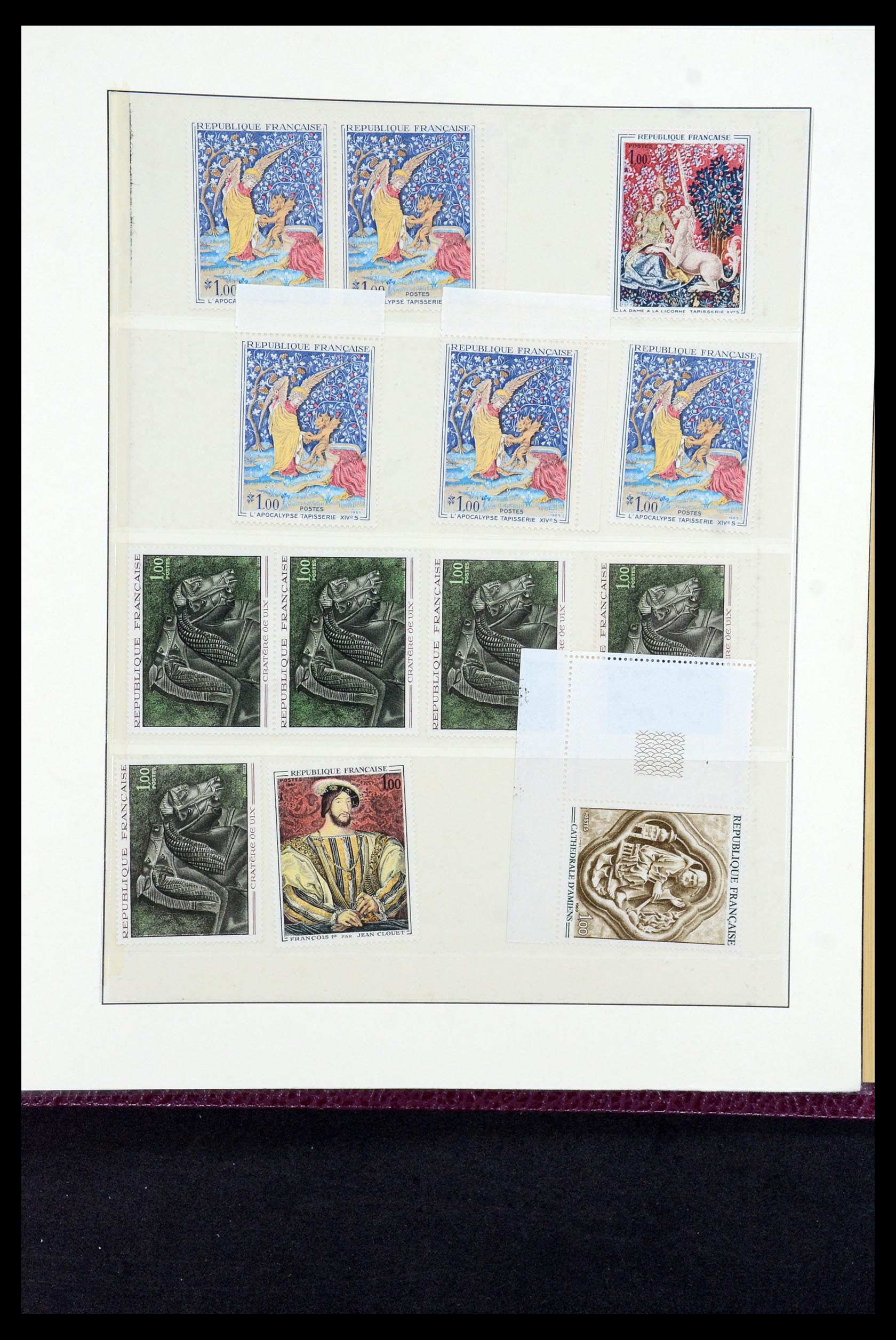 36201 0953 - Postzegelverzameling 36201 Frankrijk 1900-2019!