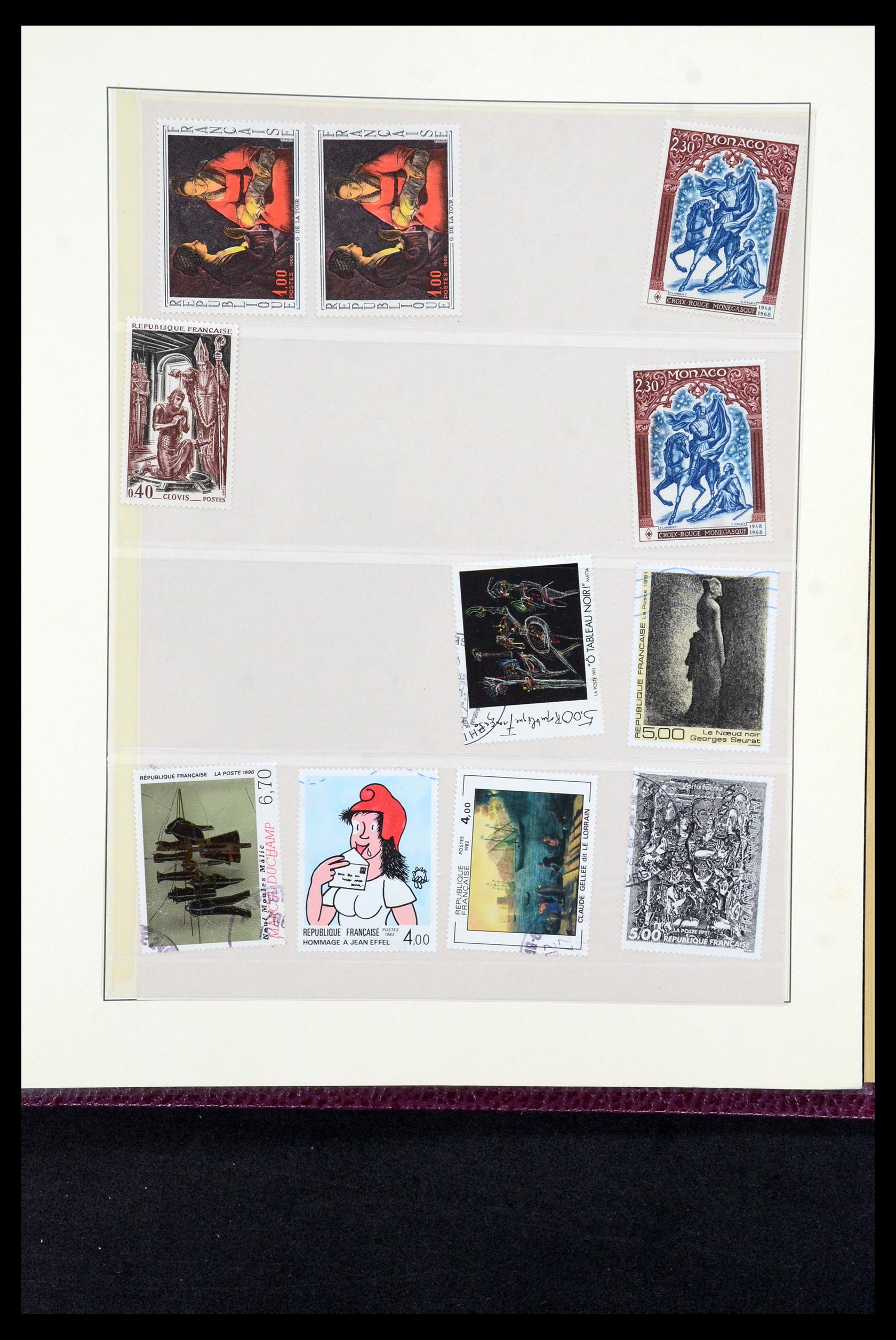 36201 0955 - Postzegelverzameling 36201 Frankrijk 1900-2019!