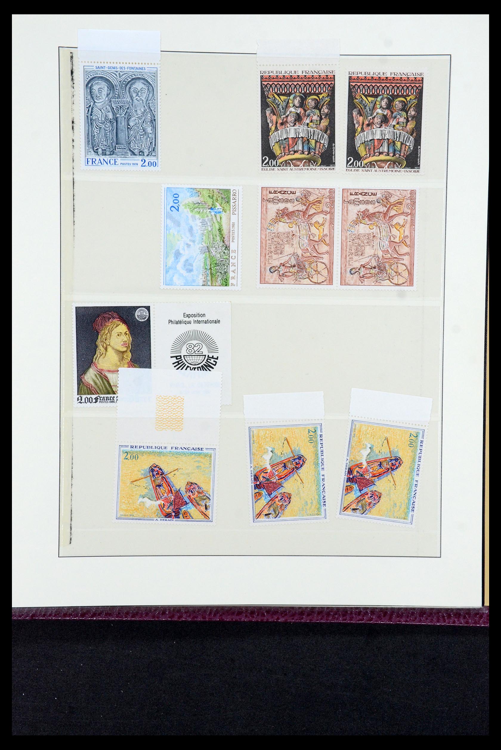 36201 0956 - Postzegelverzameling 36201 Frankrijk 1900-2019!