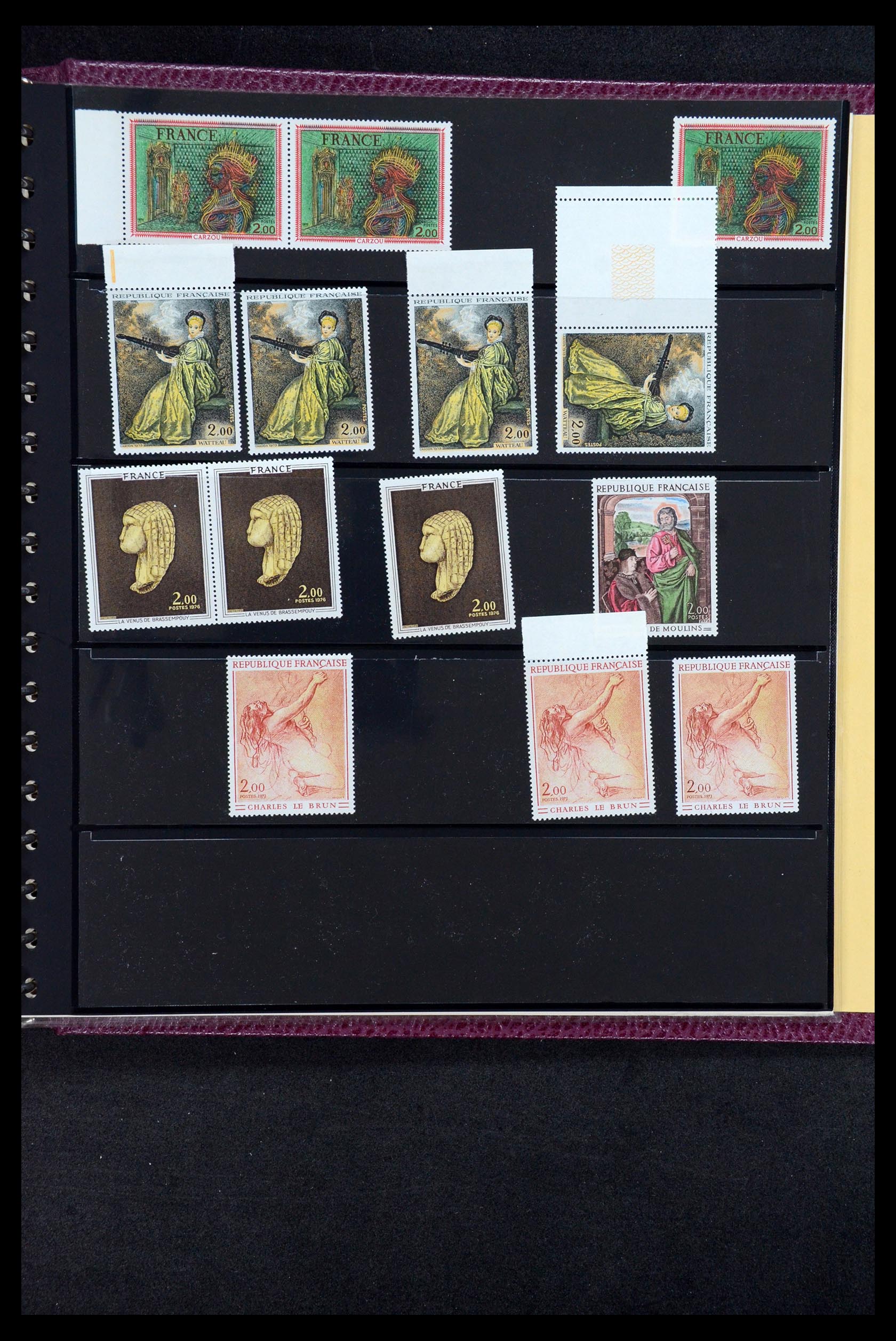 36201 0957 - Postzegelverzameling 36201 Frankrijk 1900-2019!