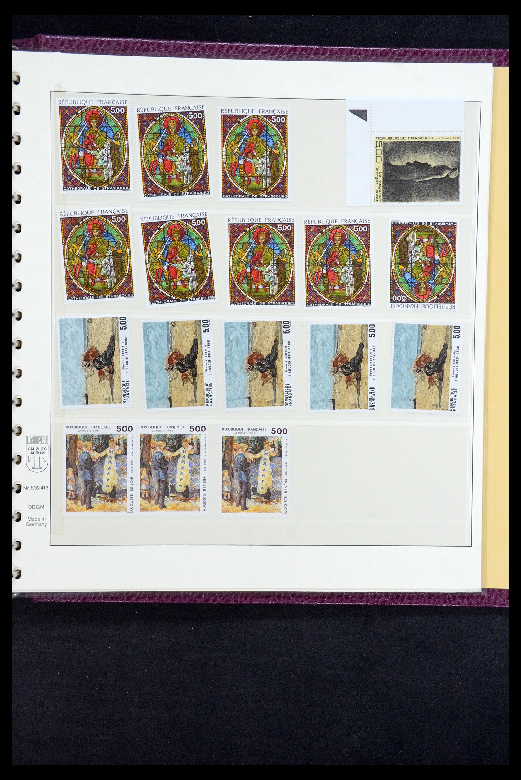 36201 0958 - Postzegelverzameling 36201 Frankrijk 1900-2019!
