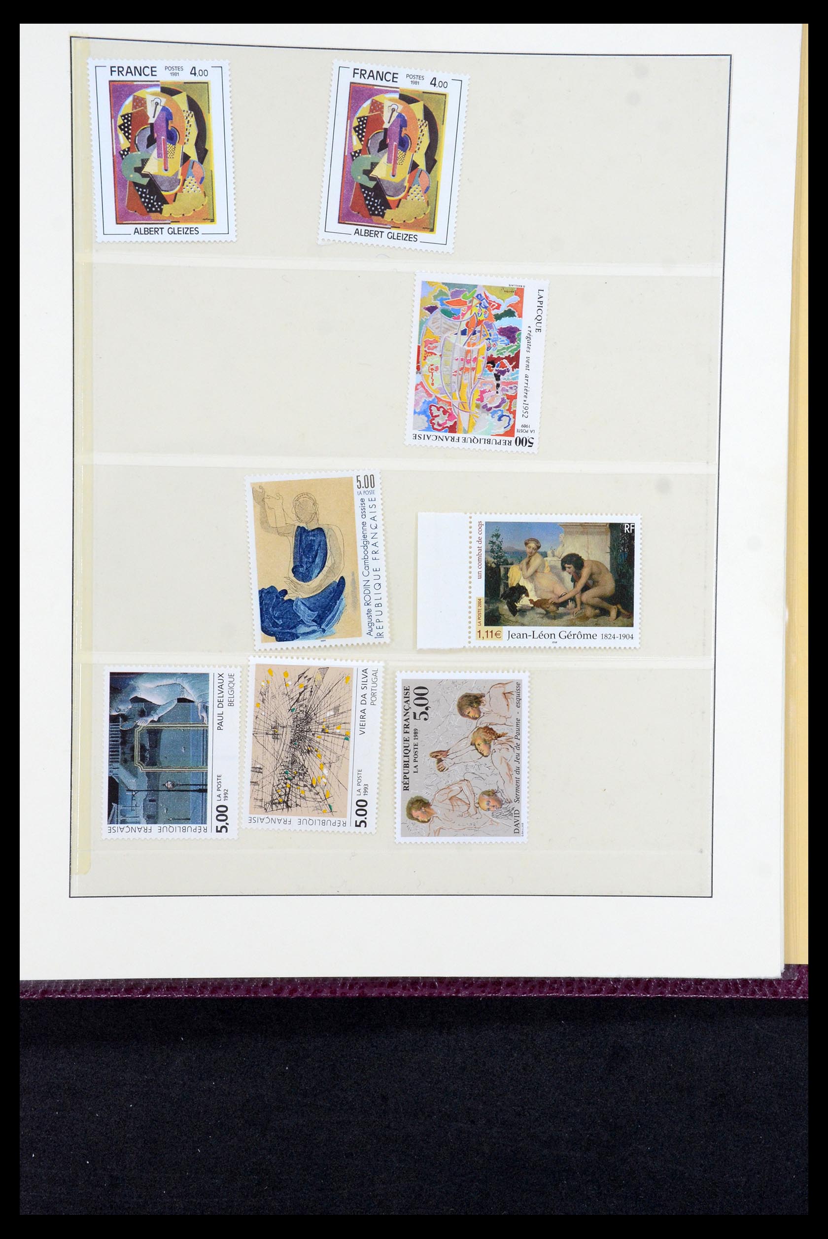 36201 0960 - Postzegelverzameling 36201 Frankrijk 1900-2019!