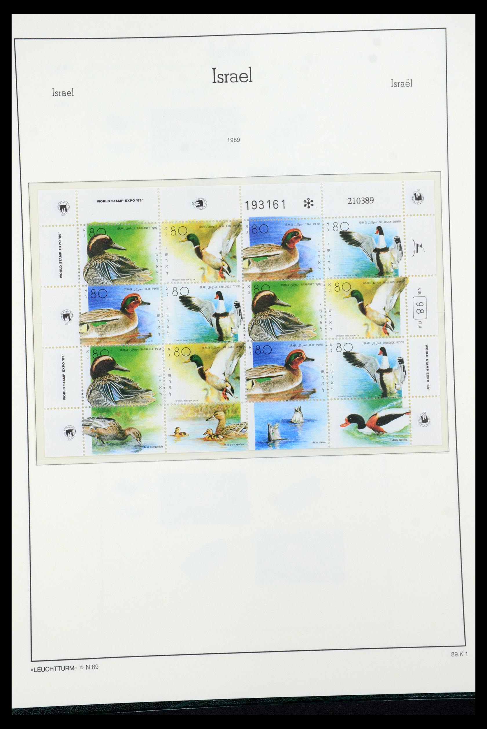 36264 161 - Postzegelverzameling 36264 Israël 1949-2000.