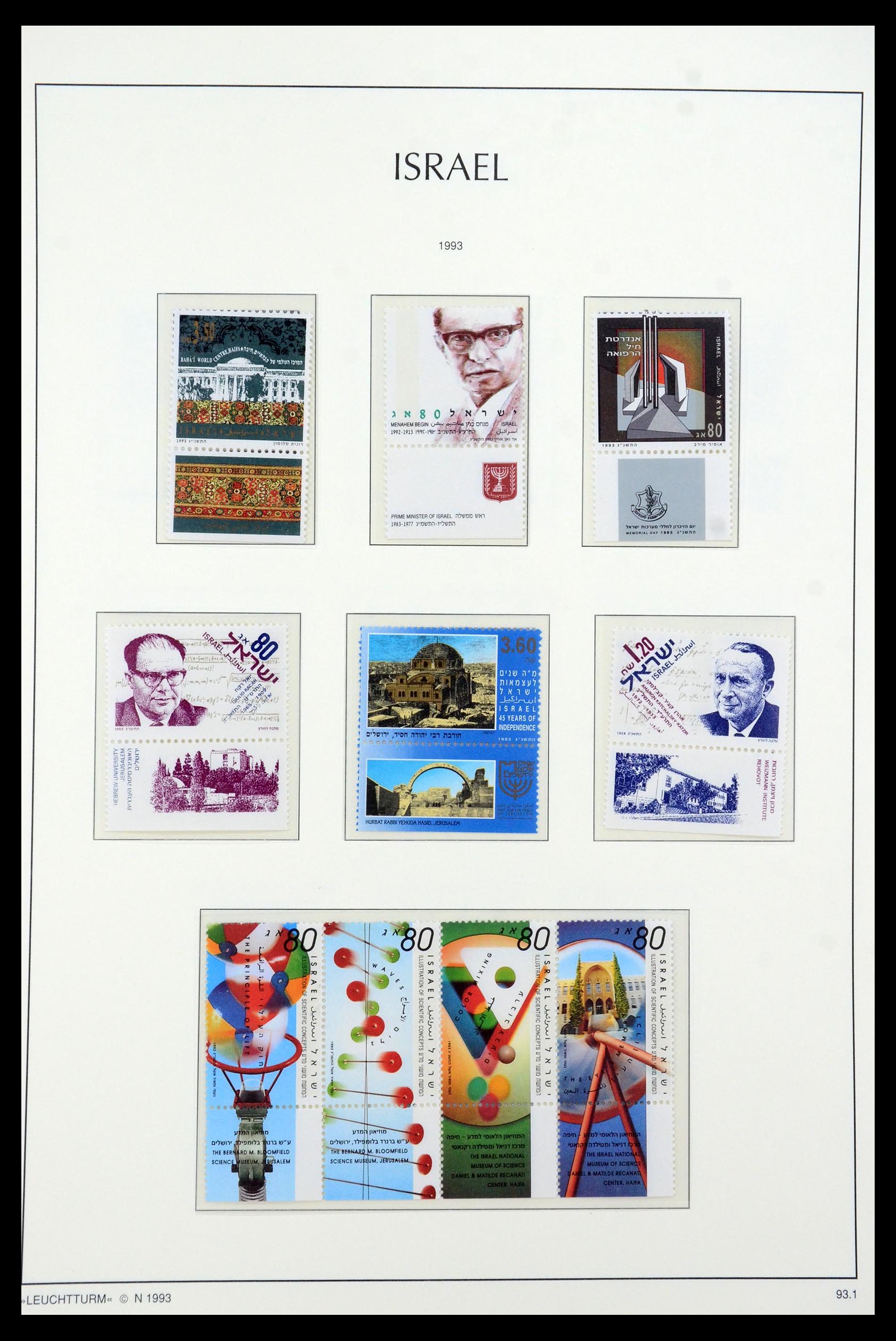 36264 180 - Postzegelverzameling 36264 Israël 1949-2000.