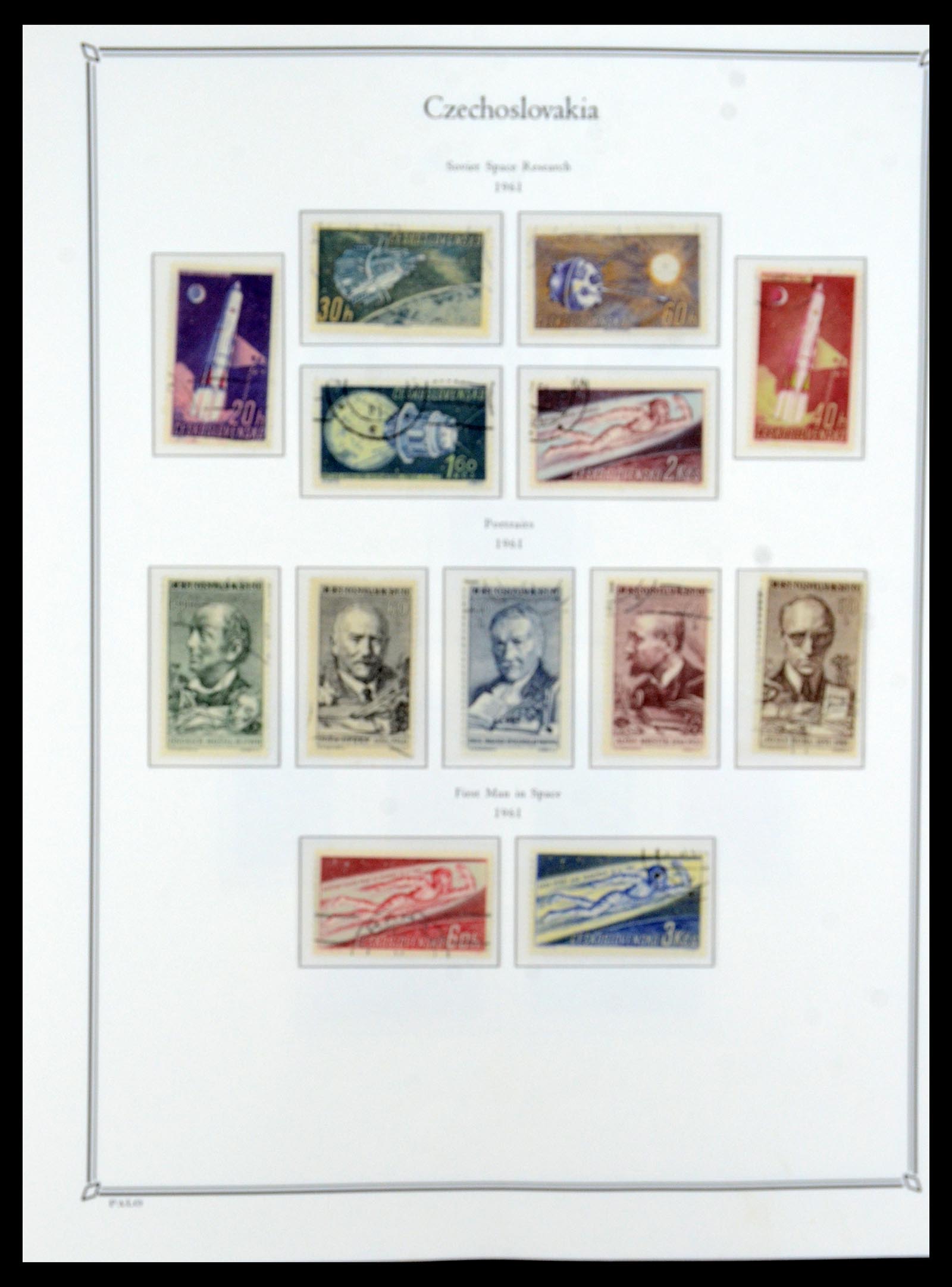 36283 121 - Postzegelverzameling 36283 Tsjechoslowakije 1918-1982.