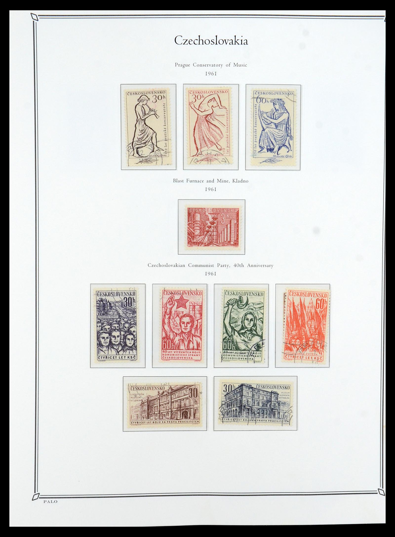 36283 122 - Postzegelverzameling 36283 Tsjechoslowakije 1918-1982.