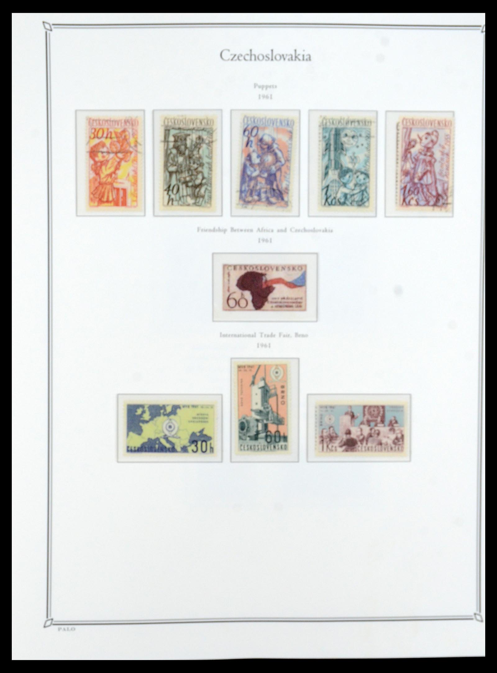 36283 123 - Postzegelverzameling 36283 Tsjechoslowakije 1918-1982.