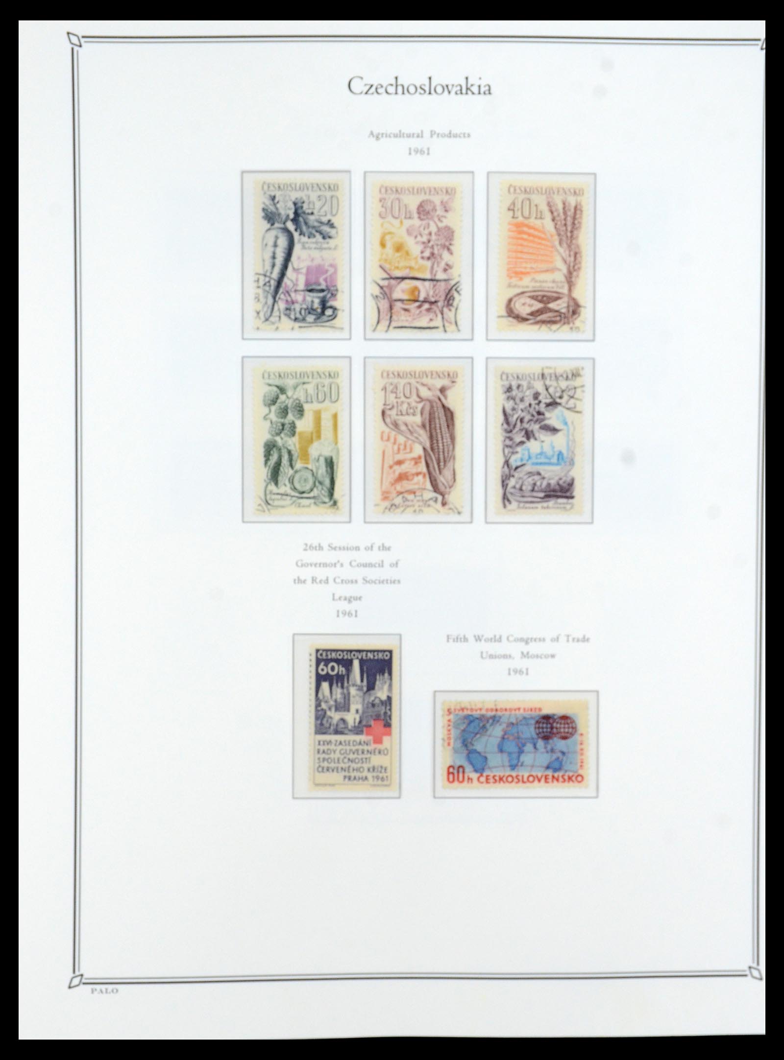 36283 124 - Postzegelverzameling 36283 Tsjechoslowakije 1918-1982.