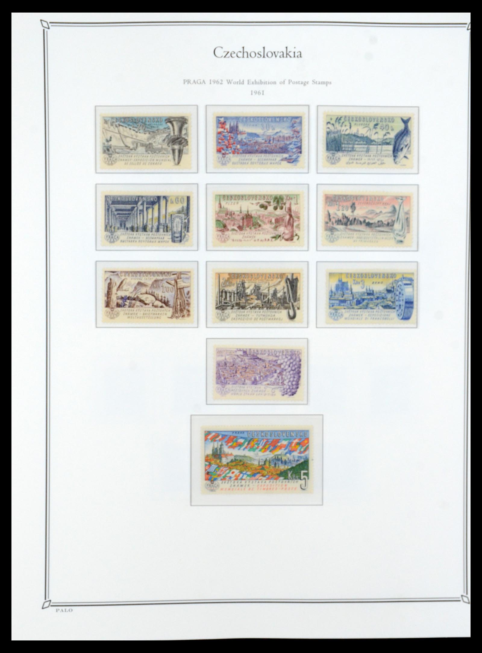 36283 125 - Postzegelverzameling 36283 Tsjechoslowakije 1918-1982.