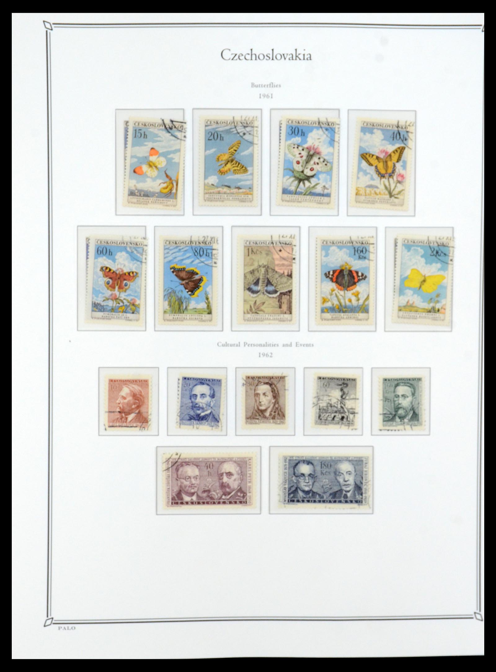 36283 126 - Postzegelverzameling 36283 Tsjechoslowakije 1918-1982.