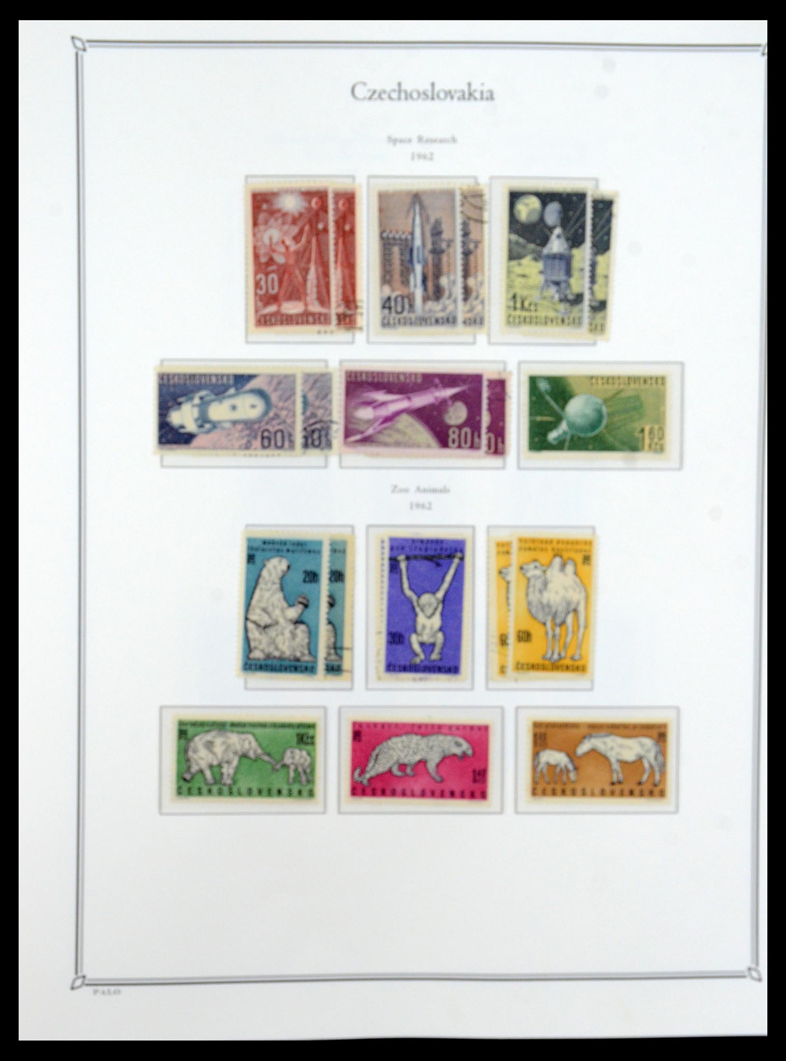 36283 128 - Postzegelverzameling 36283 Tsjechoslowakije 1918-1982.