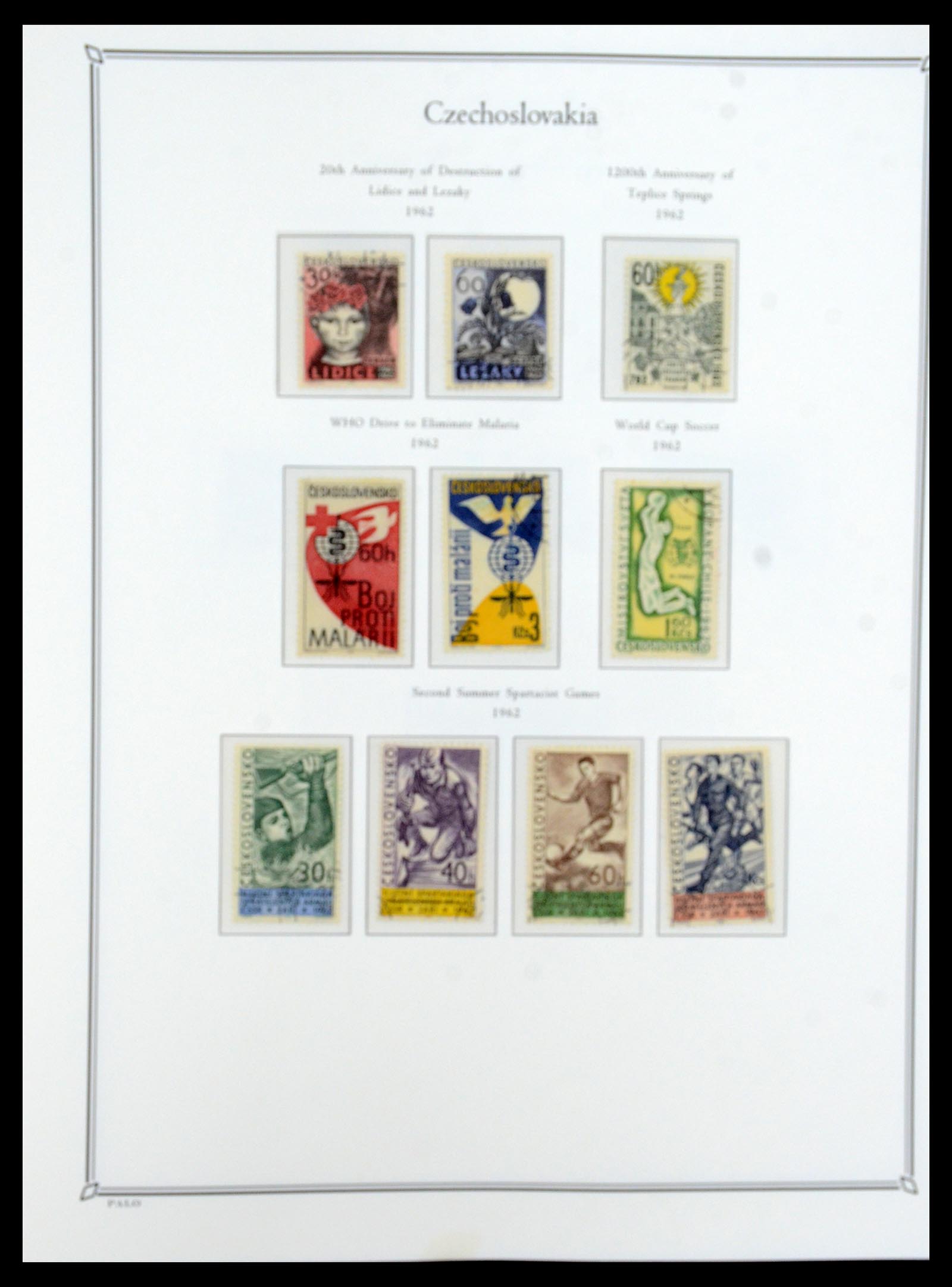 36283 129 - Postzegelverzameling 36283 Tsjechoslowakije 1918-1982.