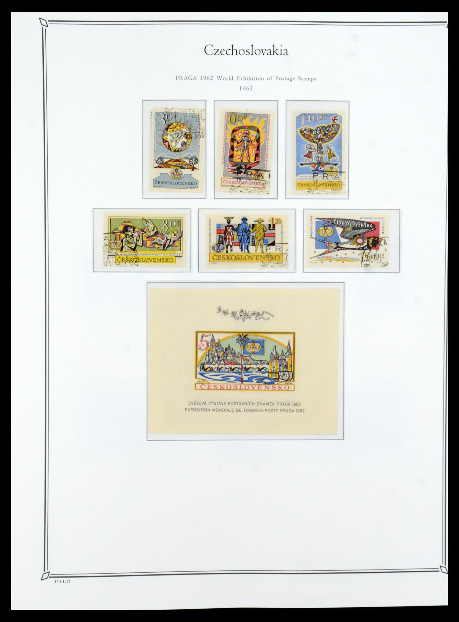 36283 130 - Postzegelverzameling 36283 Tsjechoslowakije 1918-1982.