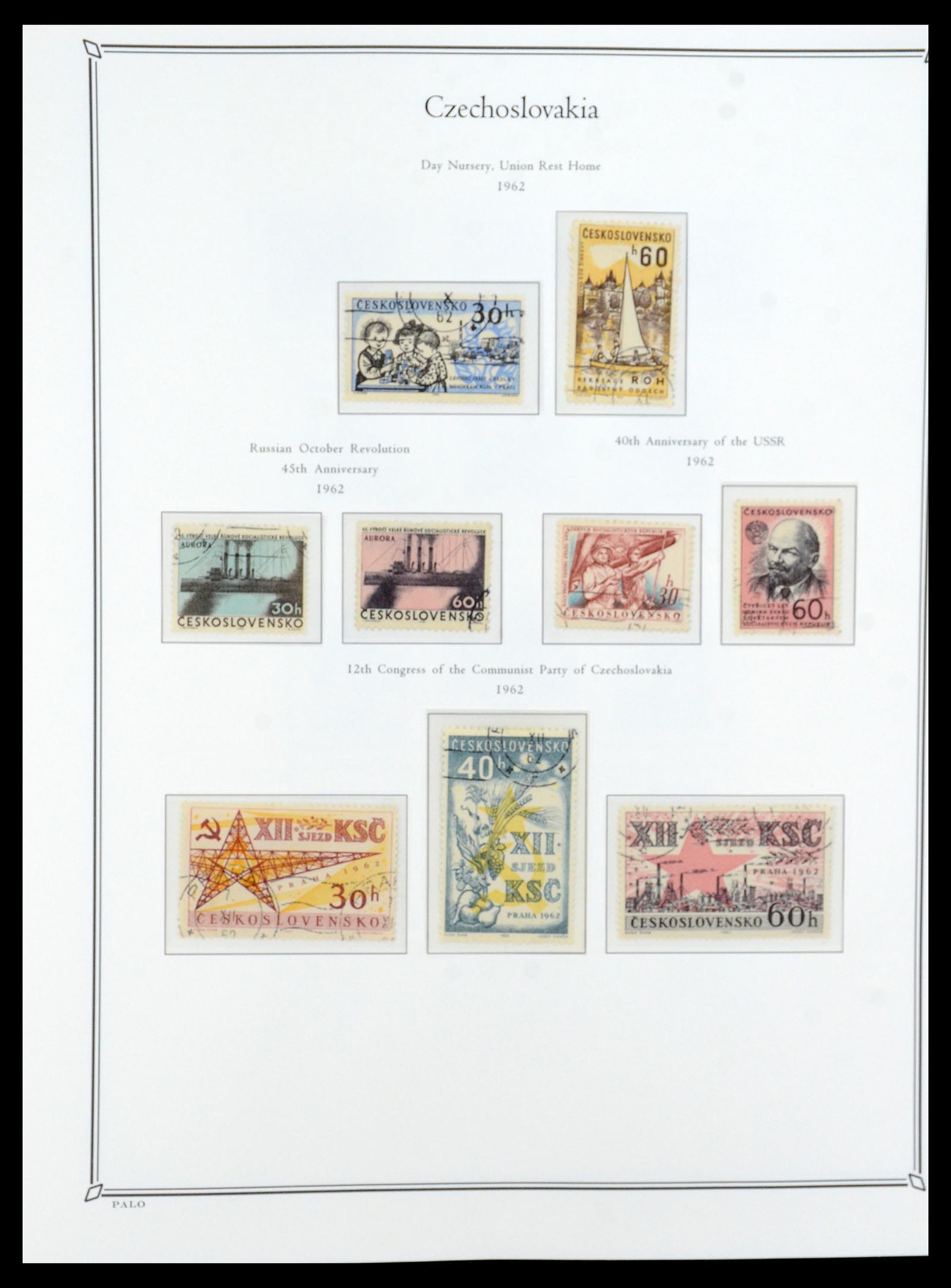 36283 131 - Postzegelverzameling 36283 Tsjechoslowakije 1918-1982.