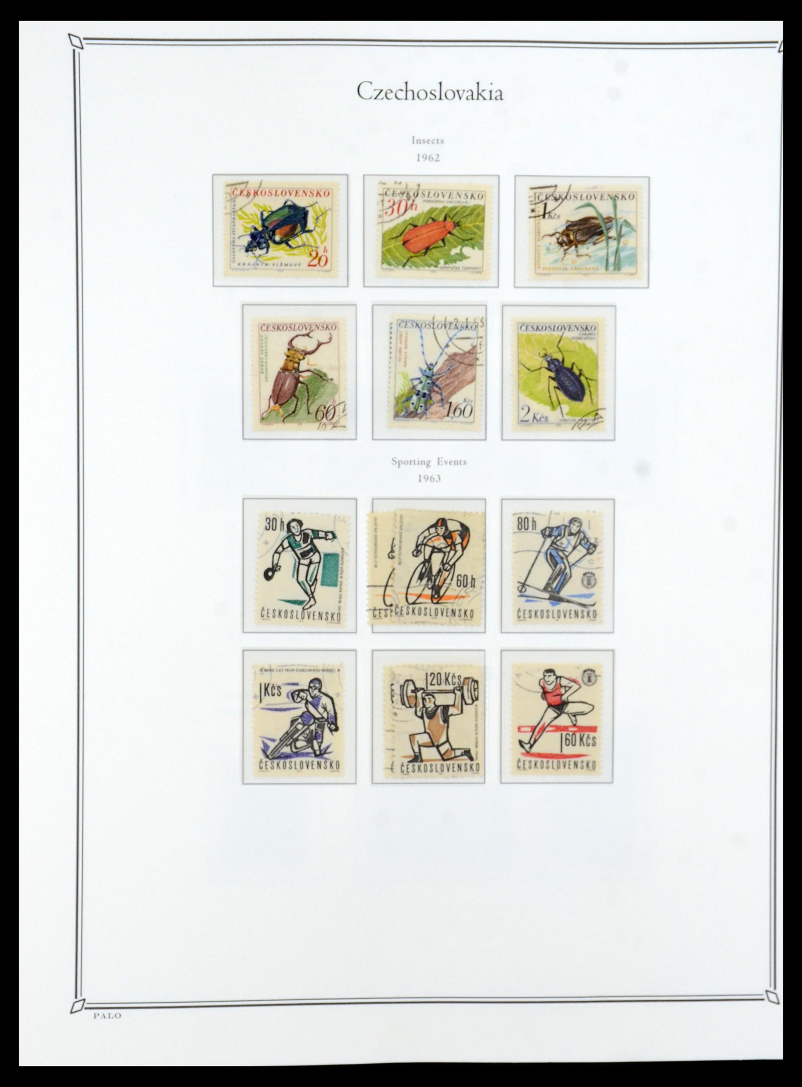 36283 132 - Postzegelverzameling 36283 Tsjechoslowakije 1918-1982.