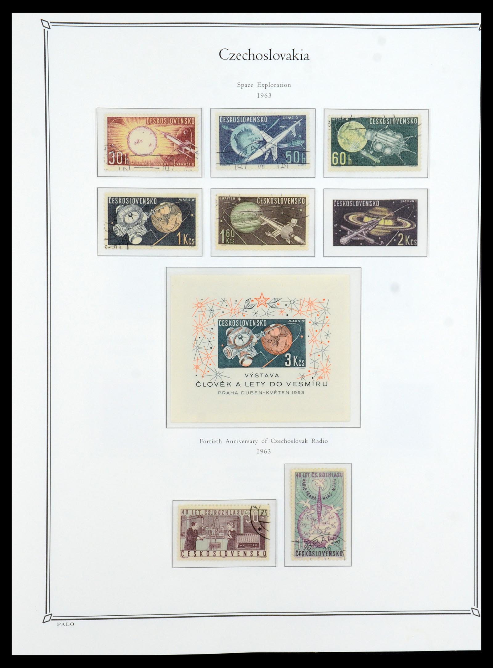 36283 134 - Postzegelverzameling 36283 Tsjechoslowakije 1918-1982.