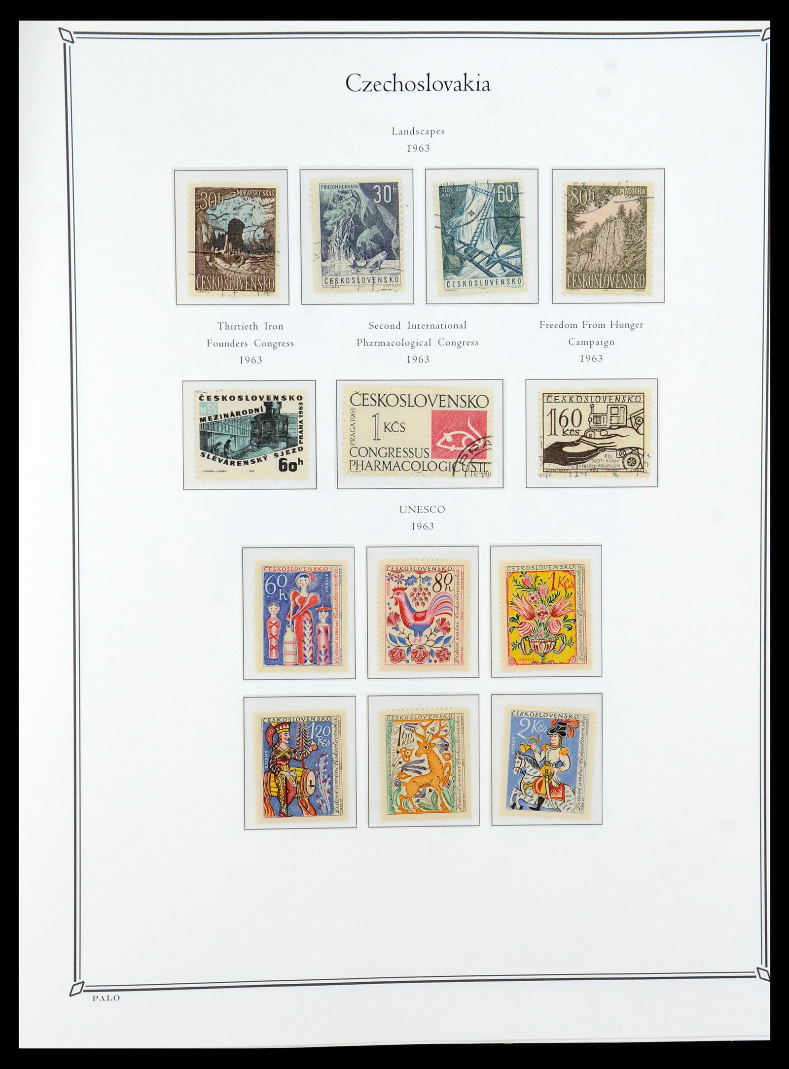 36283 136 - Postzegelverzameling 36283 Tsjechoslowakije 1918-1982.
