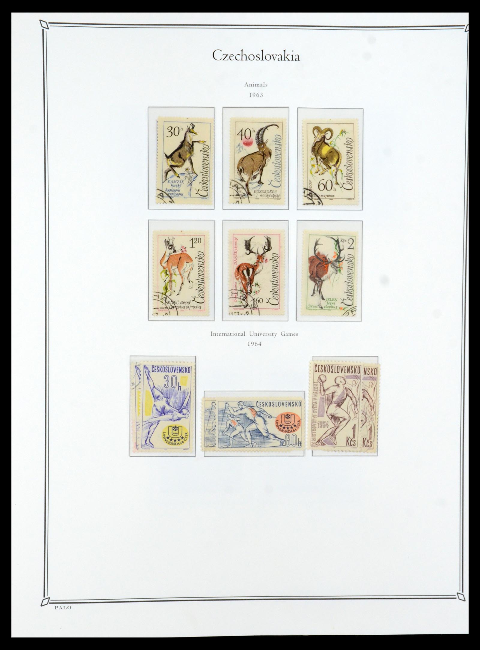 36283 138 - Postzegelverzameling 36283 Tsjechoslowakije 1918-1982.