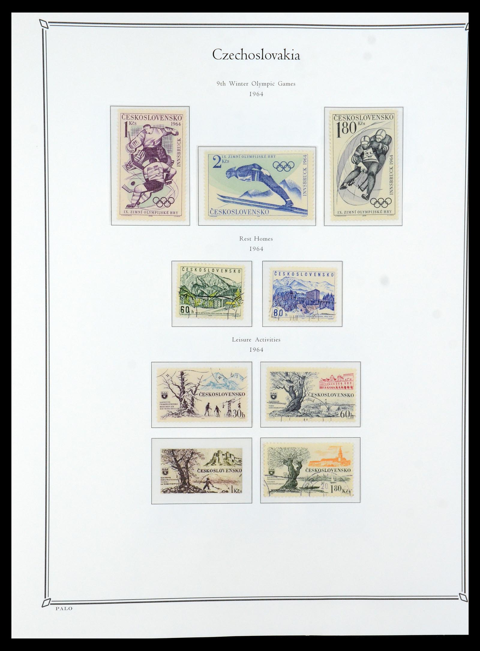36283 139 - Postzegelverzameling 36283 Tsjechoslowakije 1918-1982.