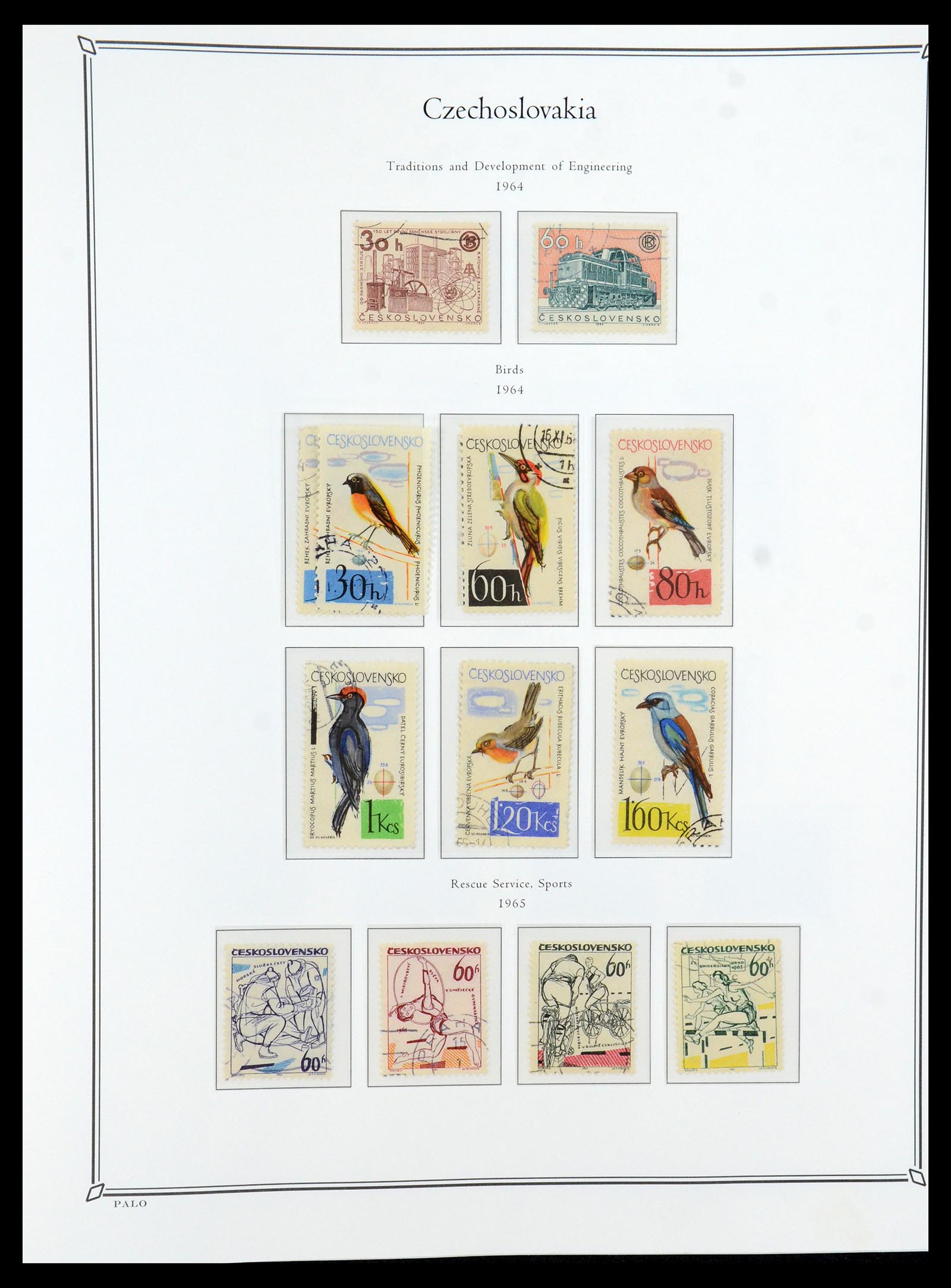 36283 144 - Postzegelverzameling 36283 Tsjechoslowakije 1918-1982.